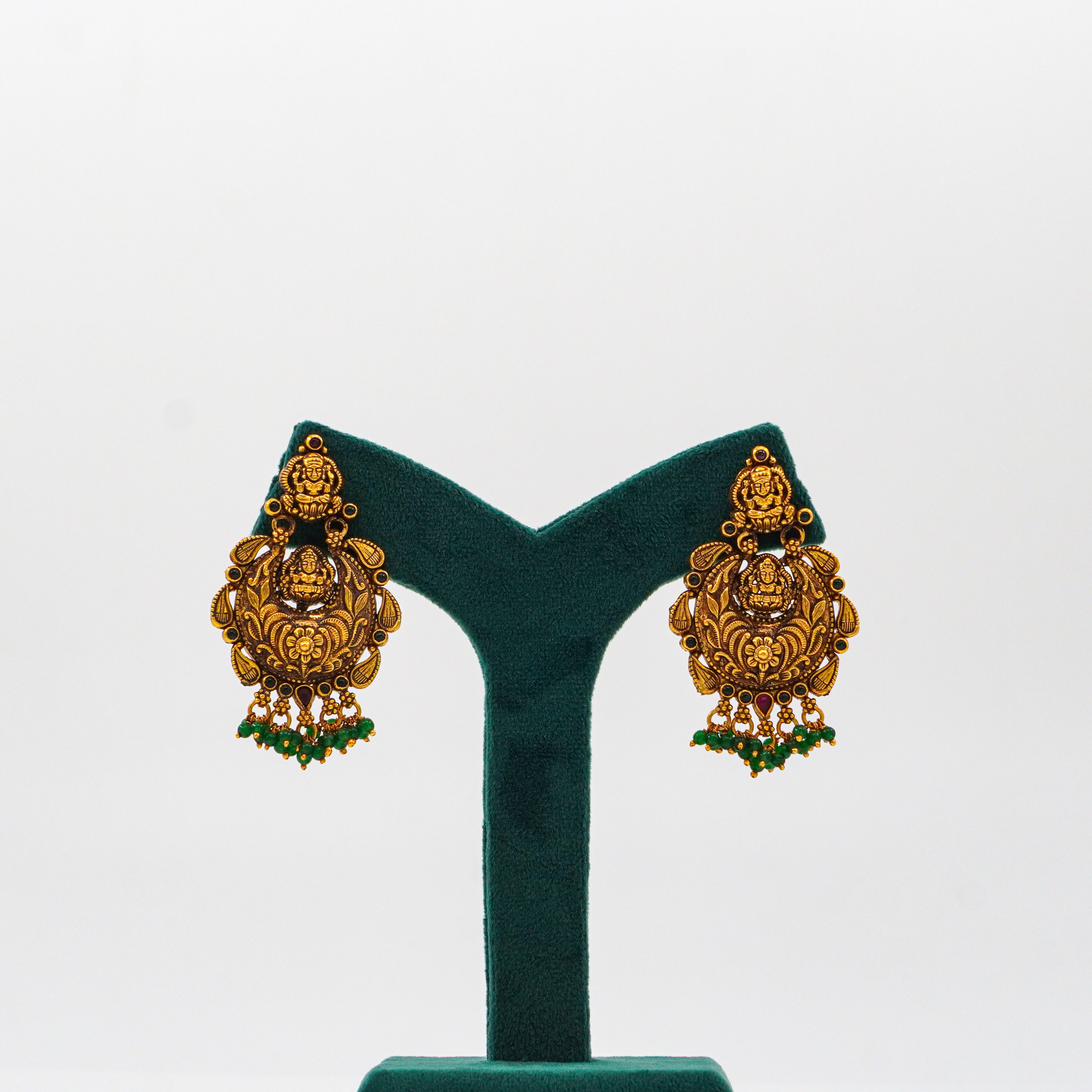 Antique Temple Jhumkas