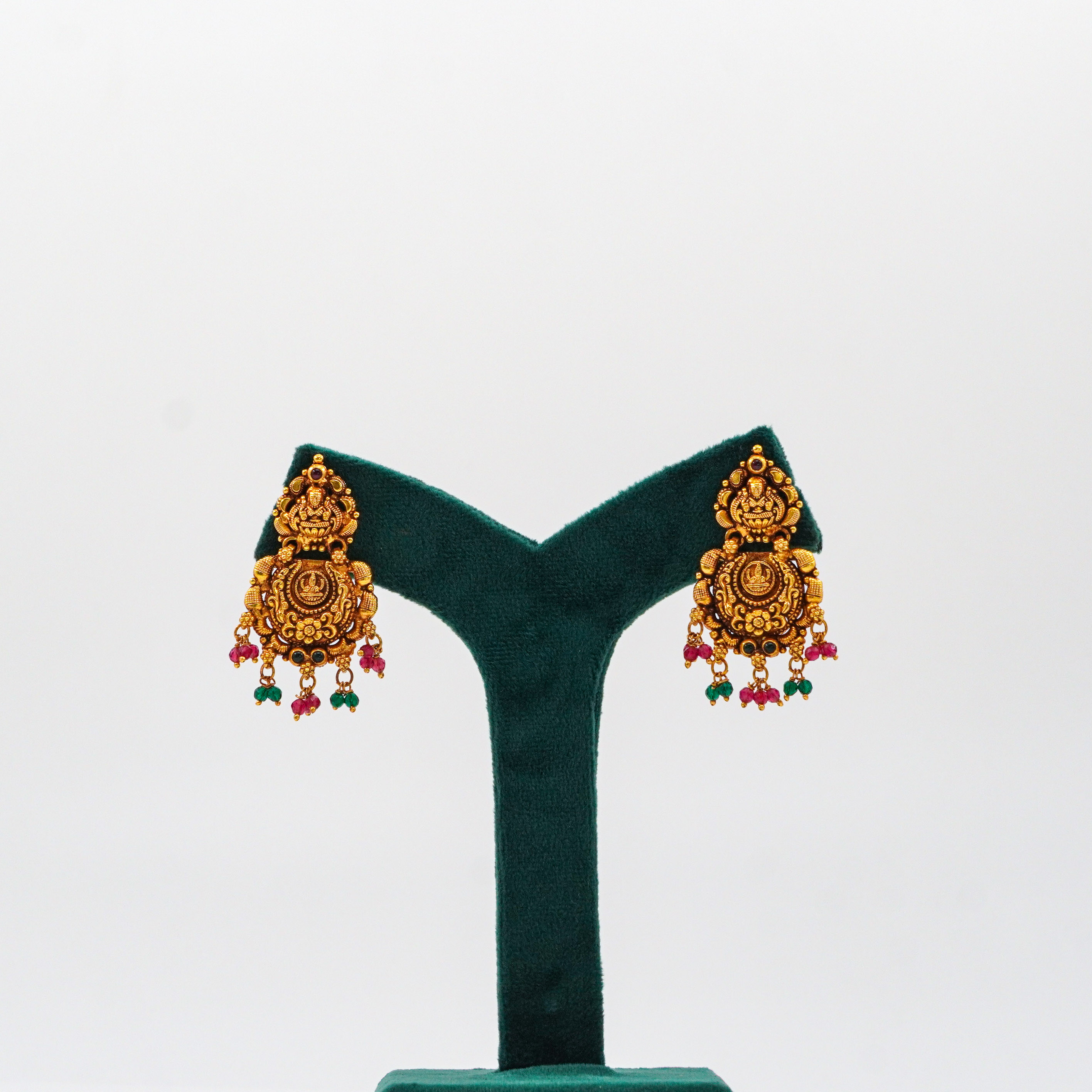 Temple Gold Jhumkas