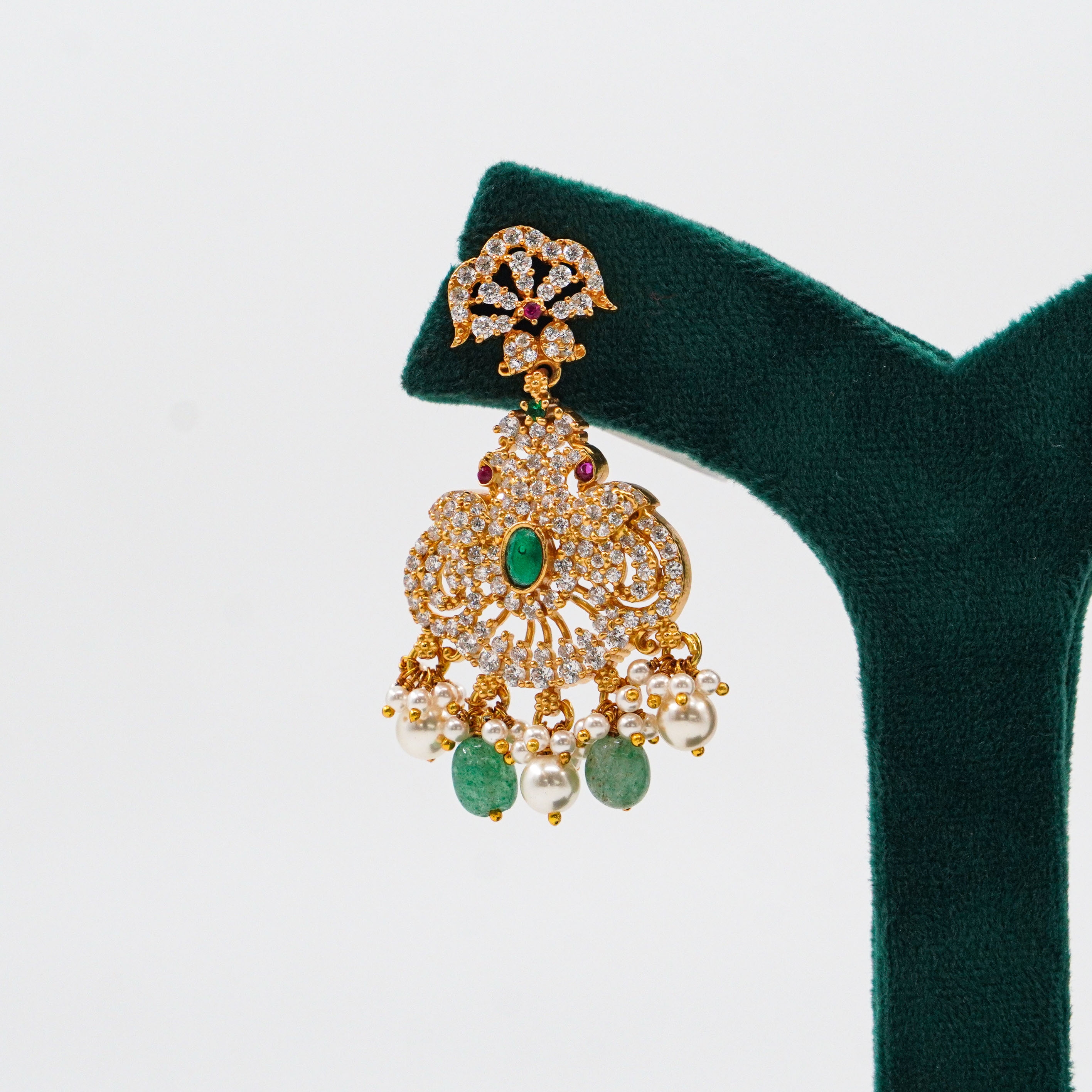 Emerald Pearl Hangings