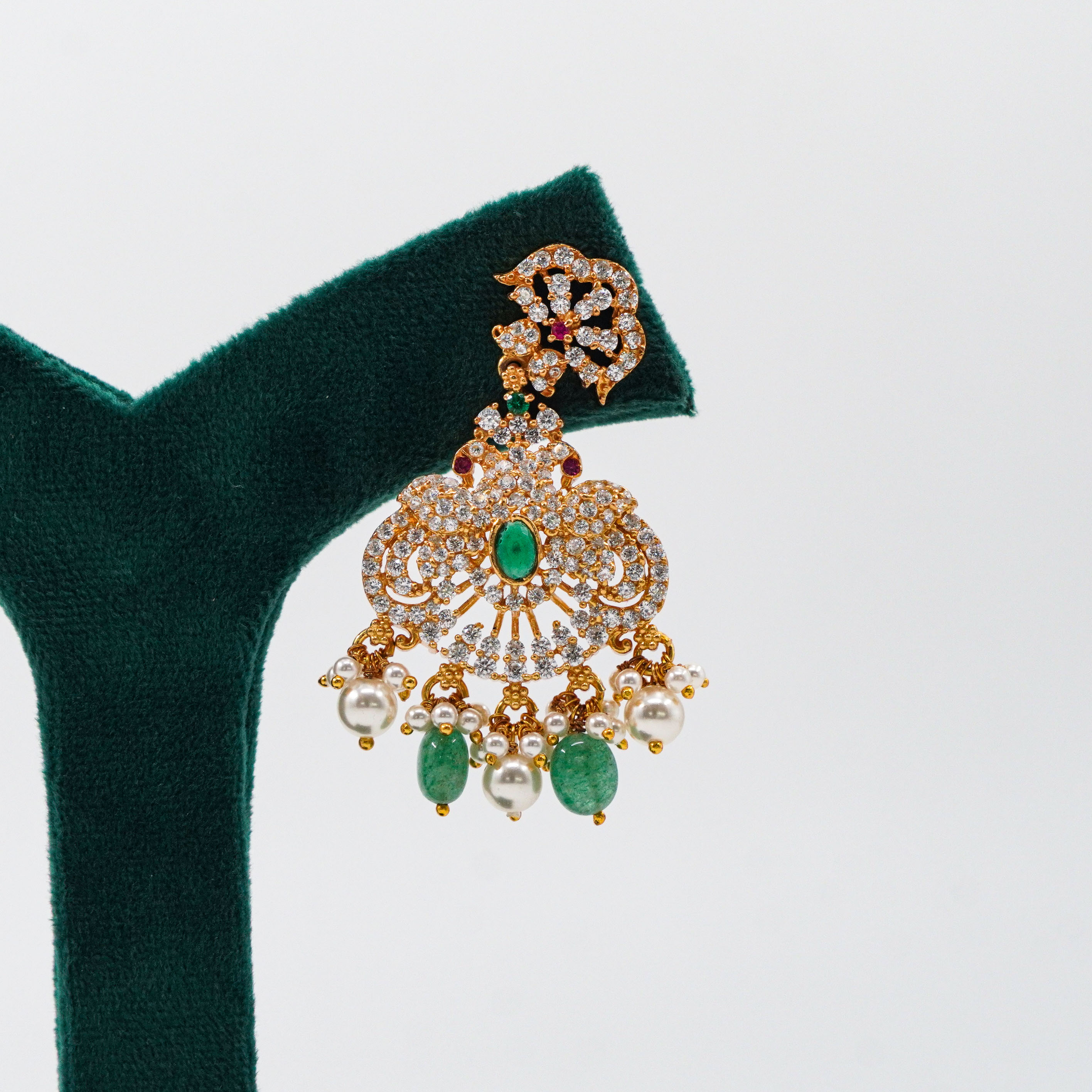 Emerald Pearl Hangings