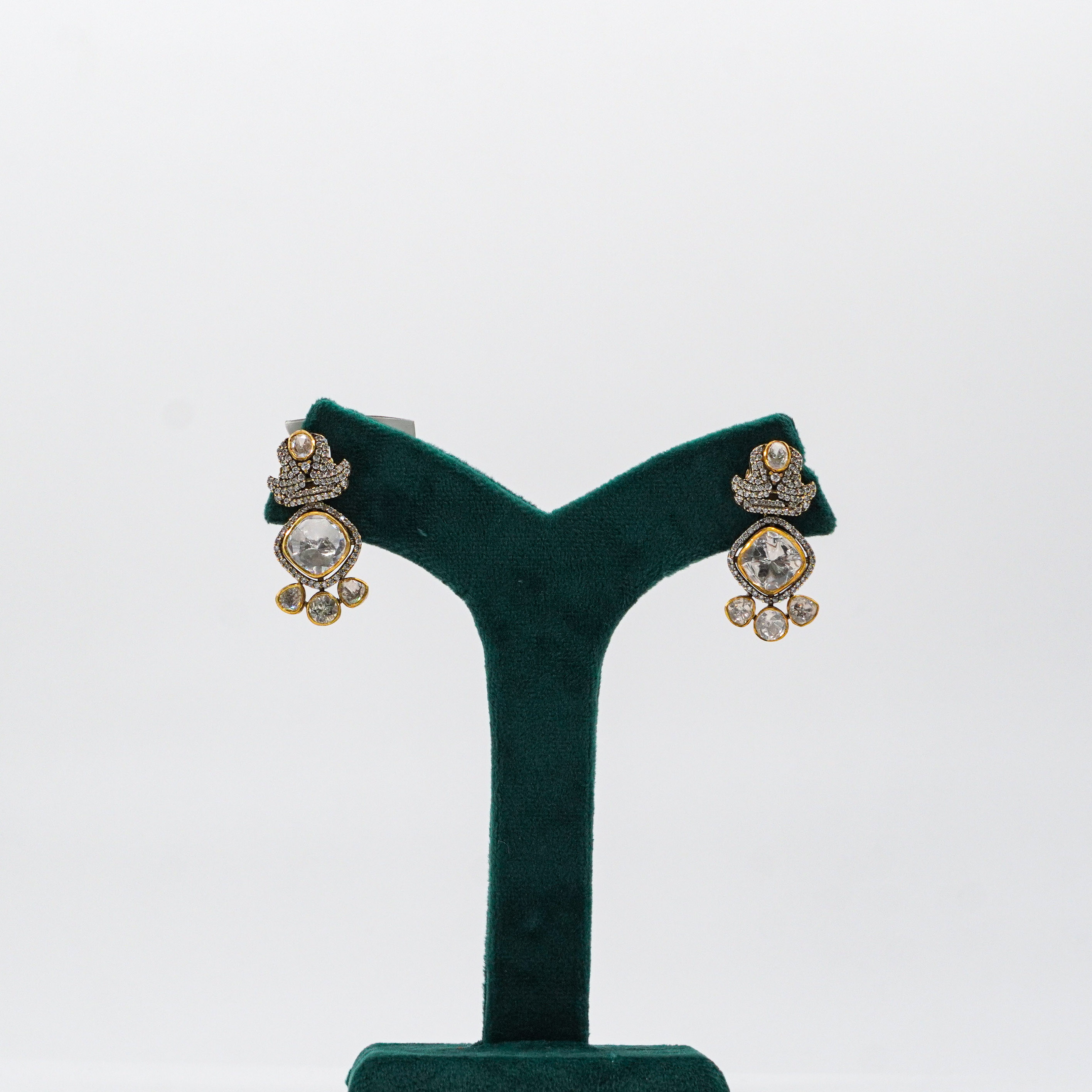 Kundan Drop Earrings