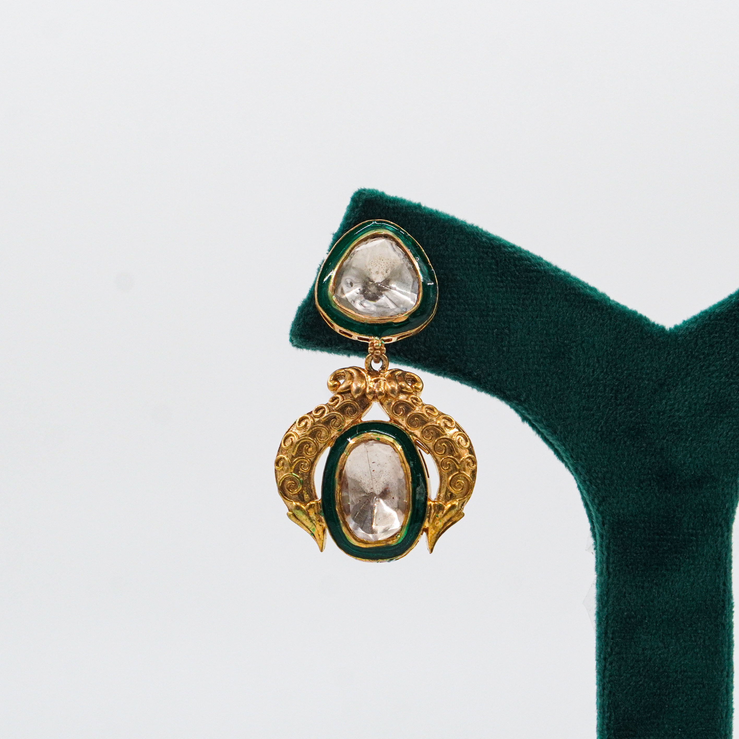 Polki Dangler Earrings