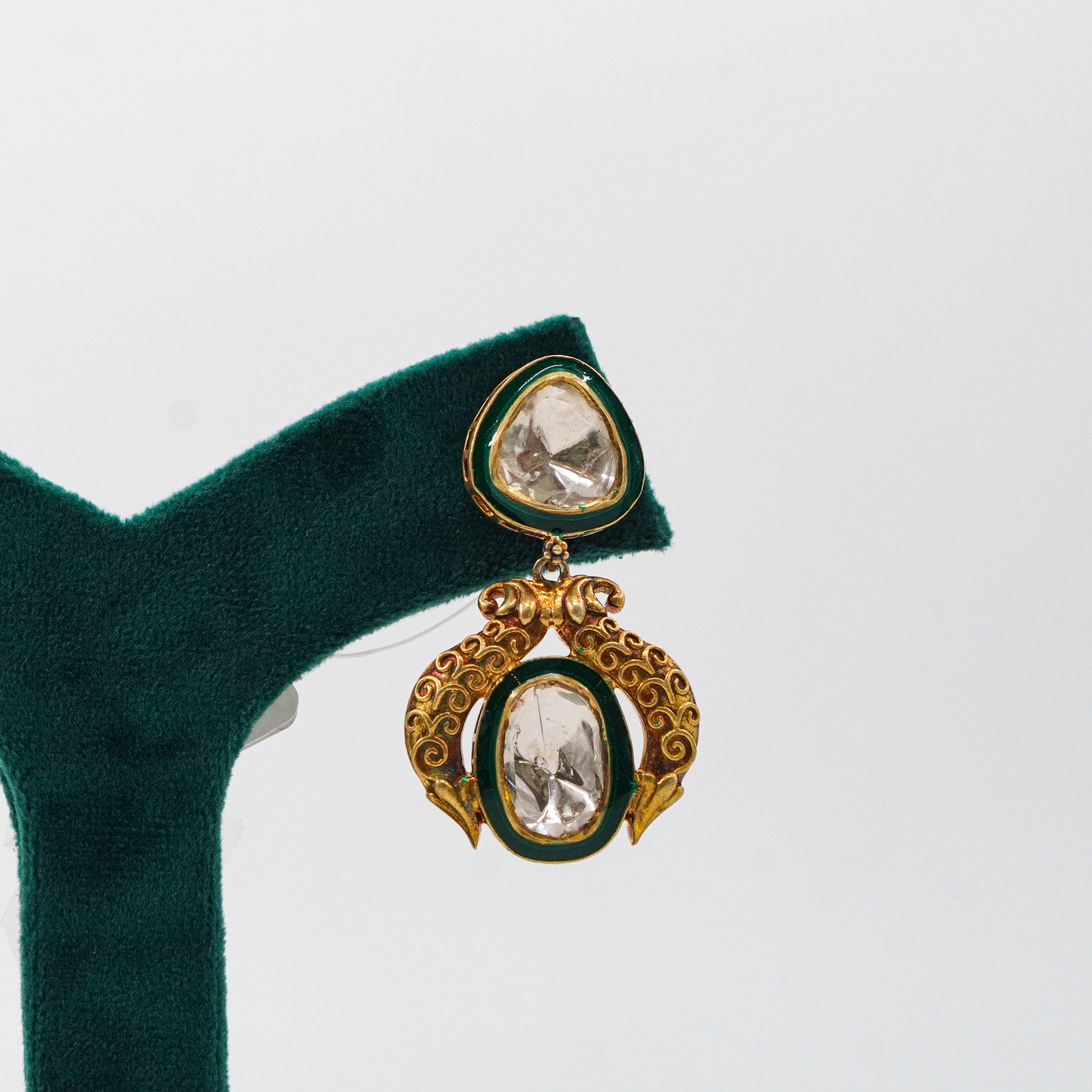 Polki Dangler Earrings