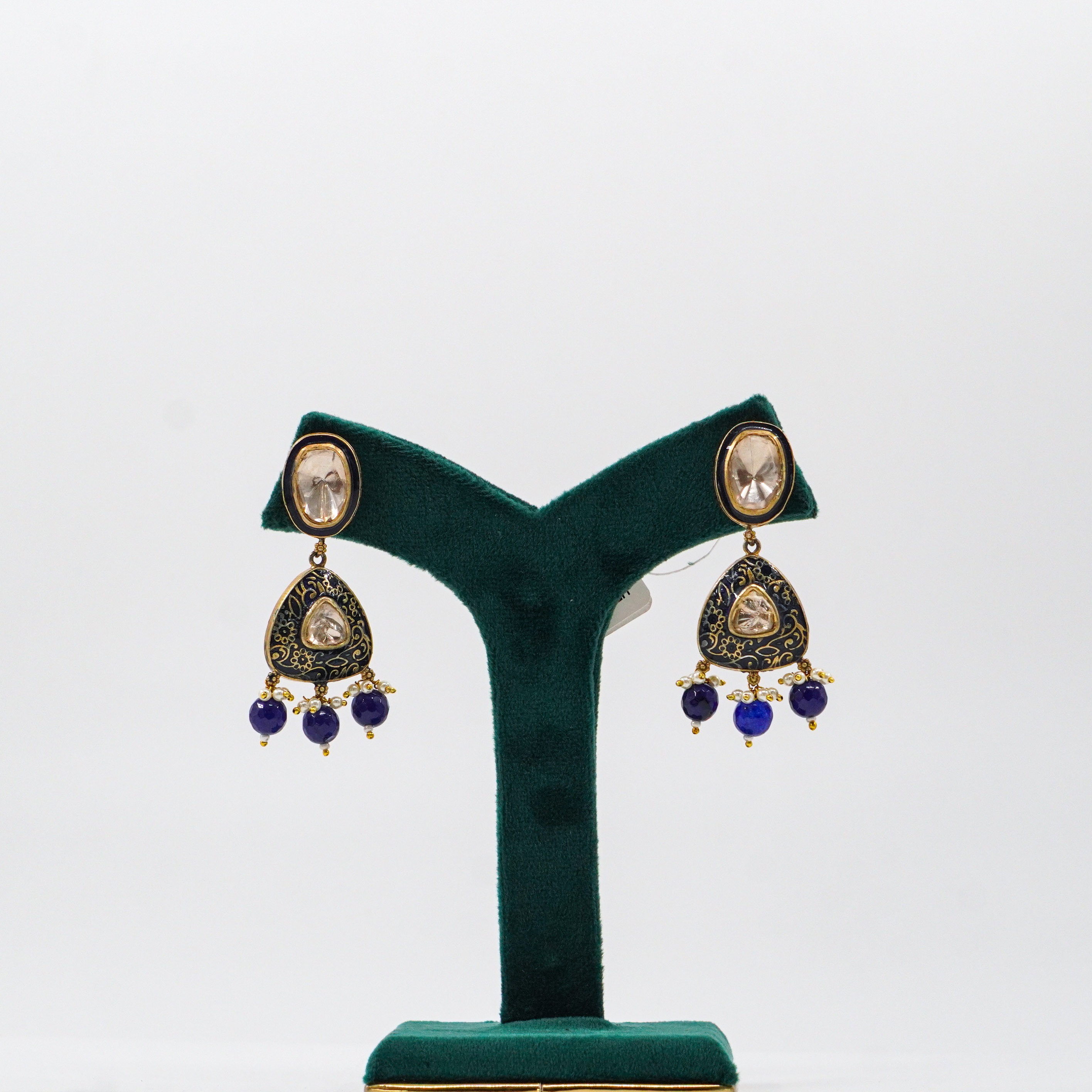 Kundan Meenakari Hangings