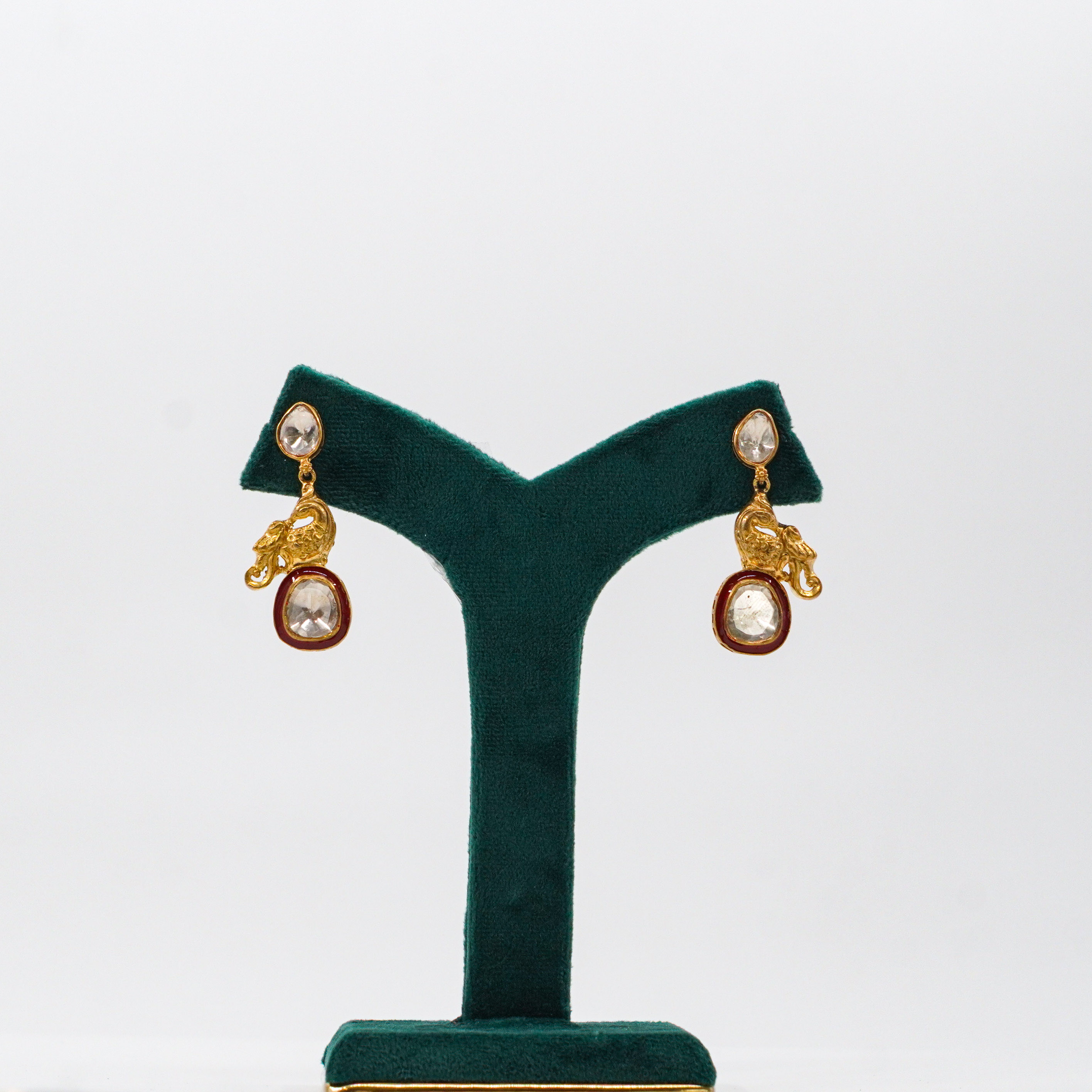 Kundan Drop Earrings