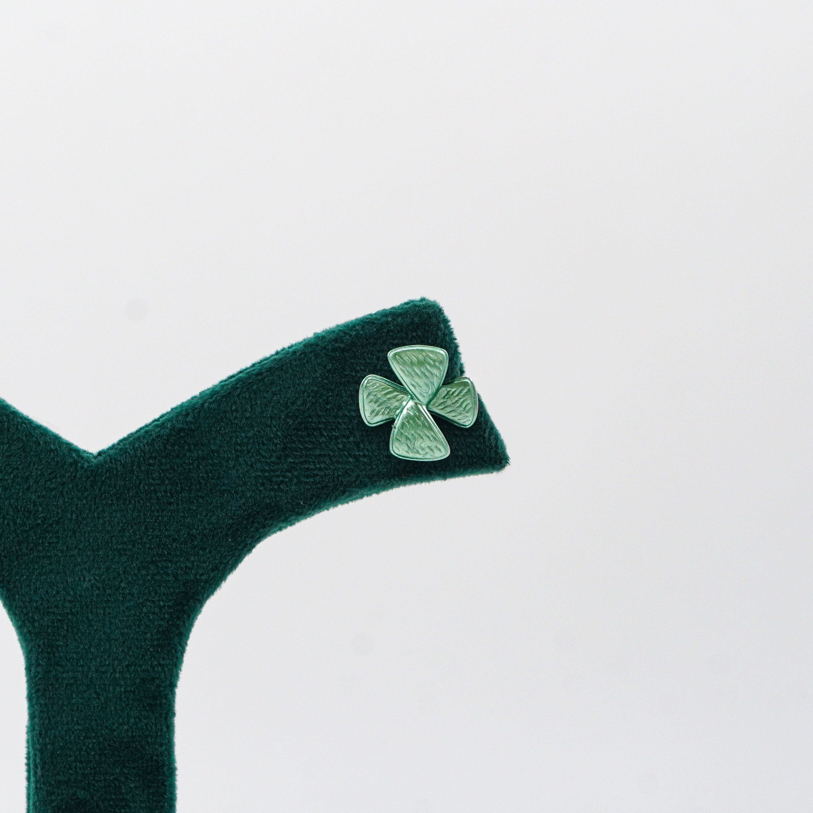 Green Textured Tops