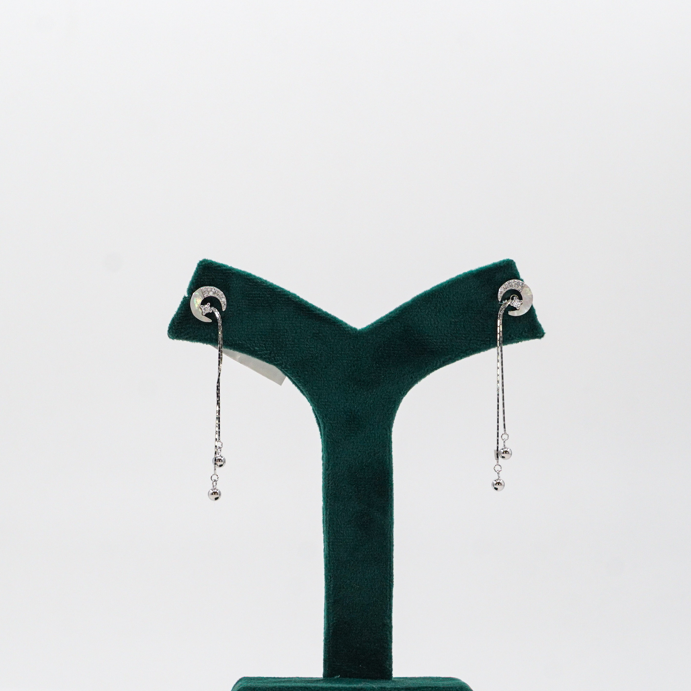 Crescent Dangle Earrings