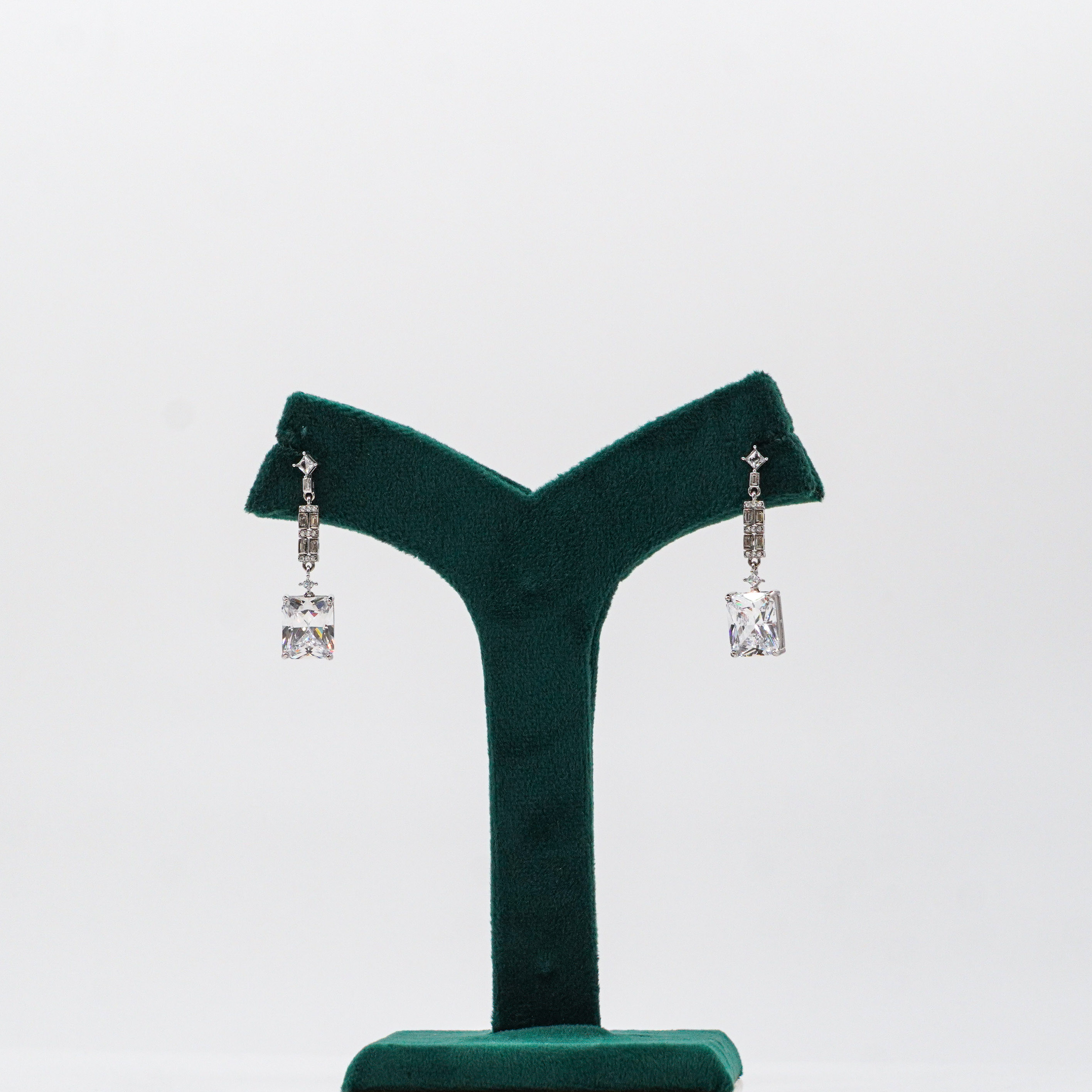 Silver Stone Danglers