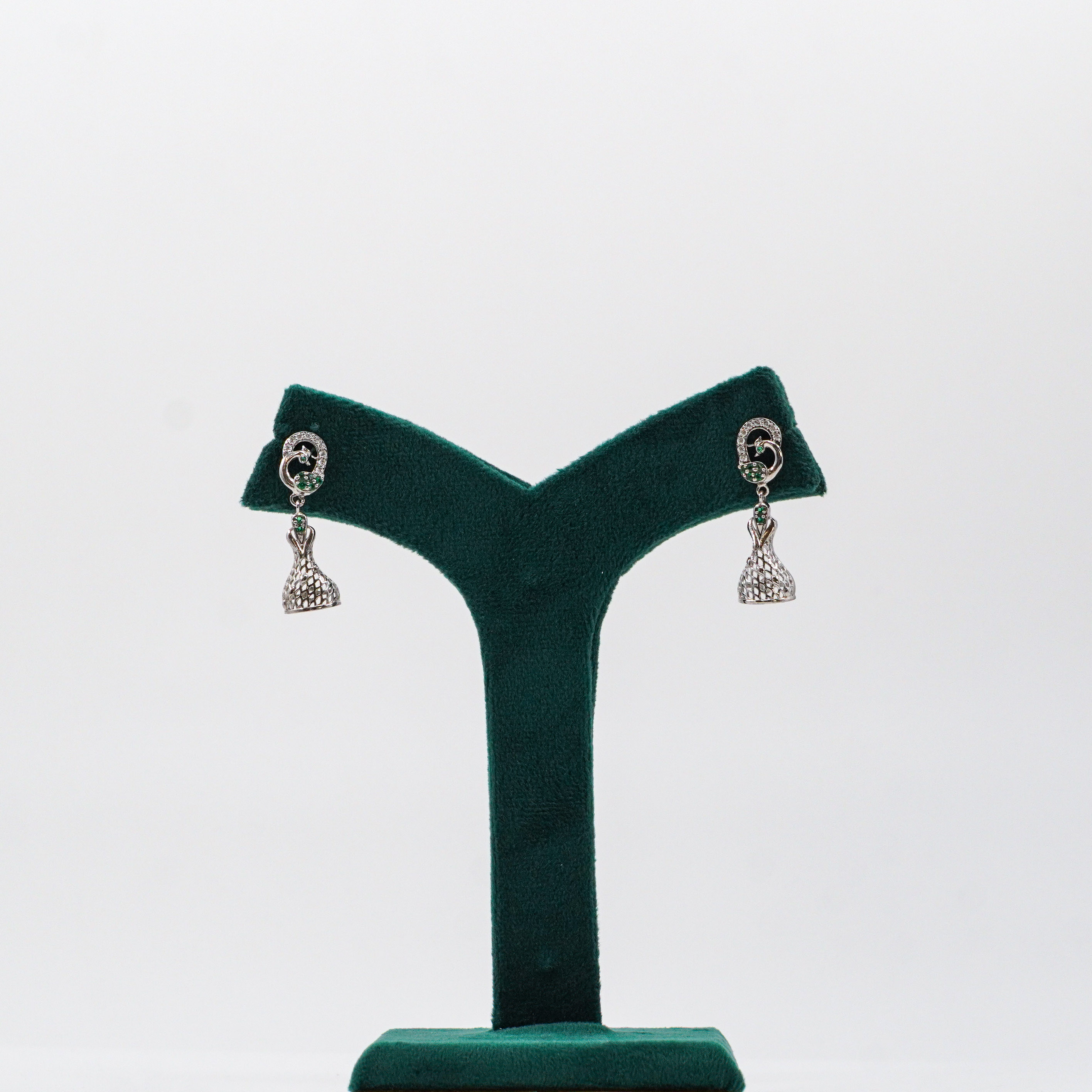 Peacock Silver Hangings