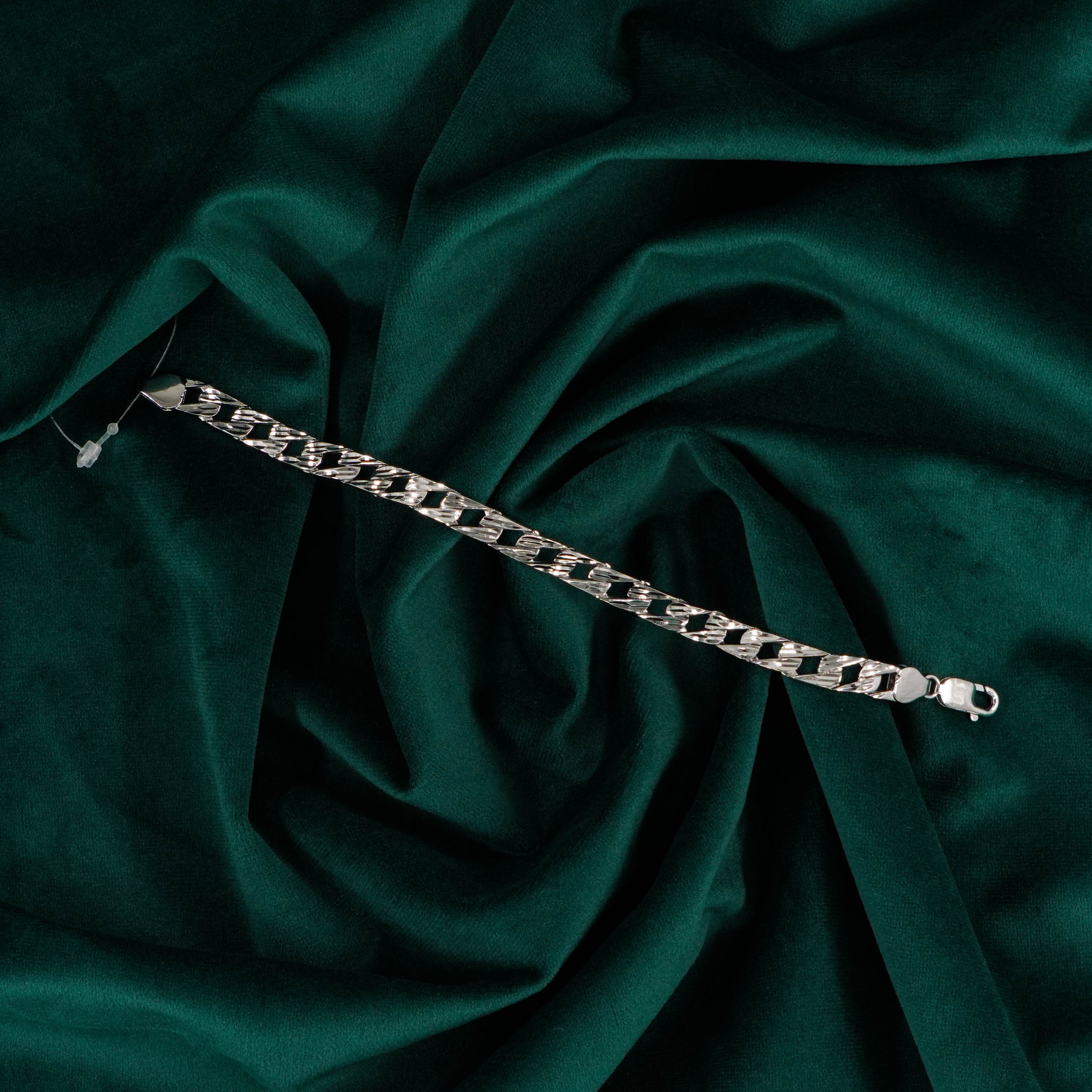 Silver Interlocking Bracelet