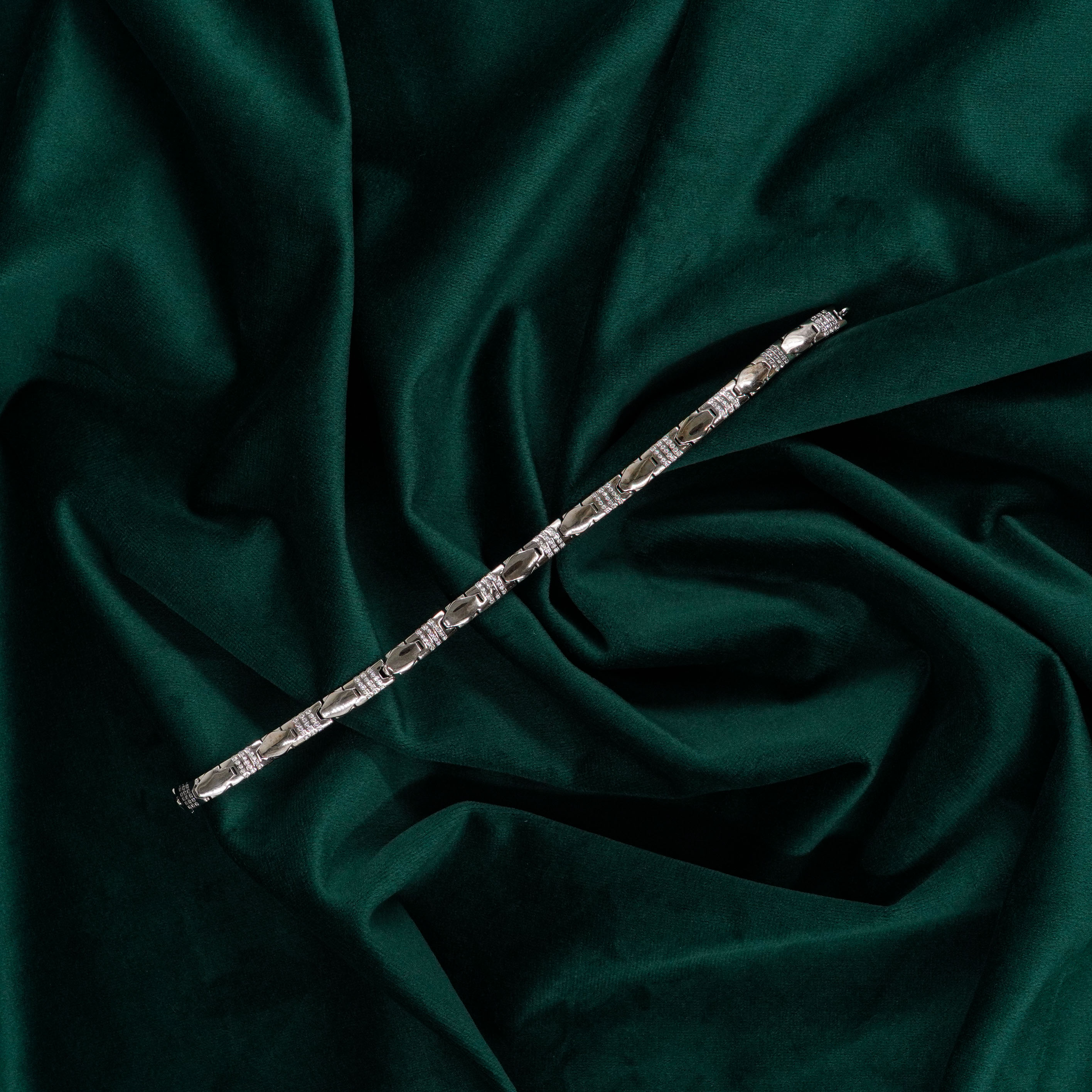 Silver Stone Bracelet