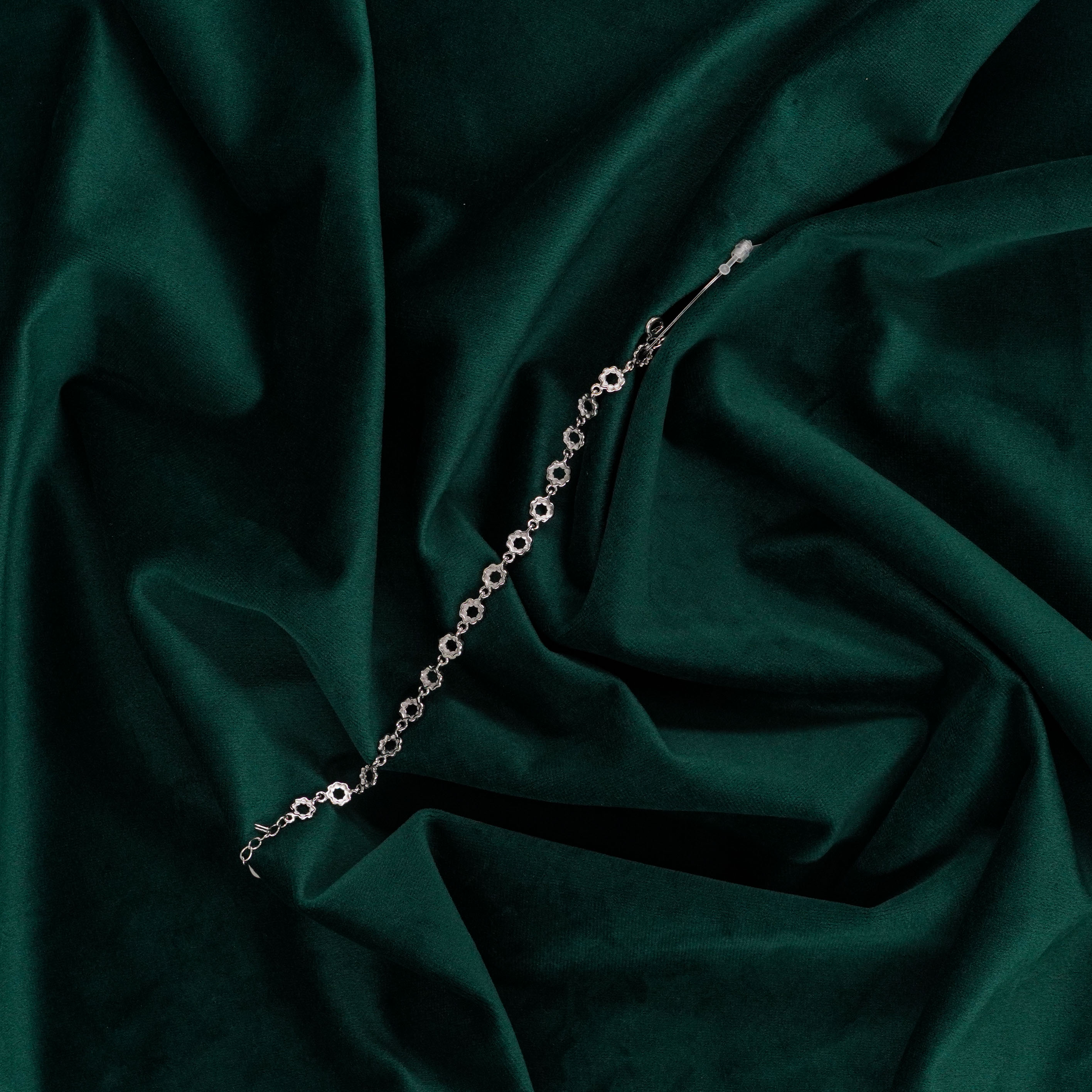 Sparkling Silver Bracelet