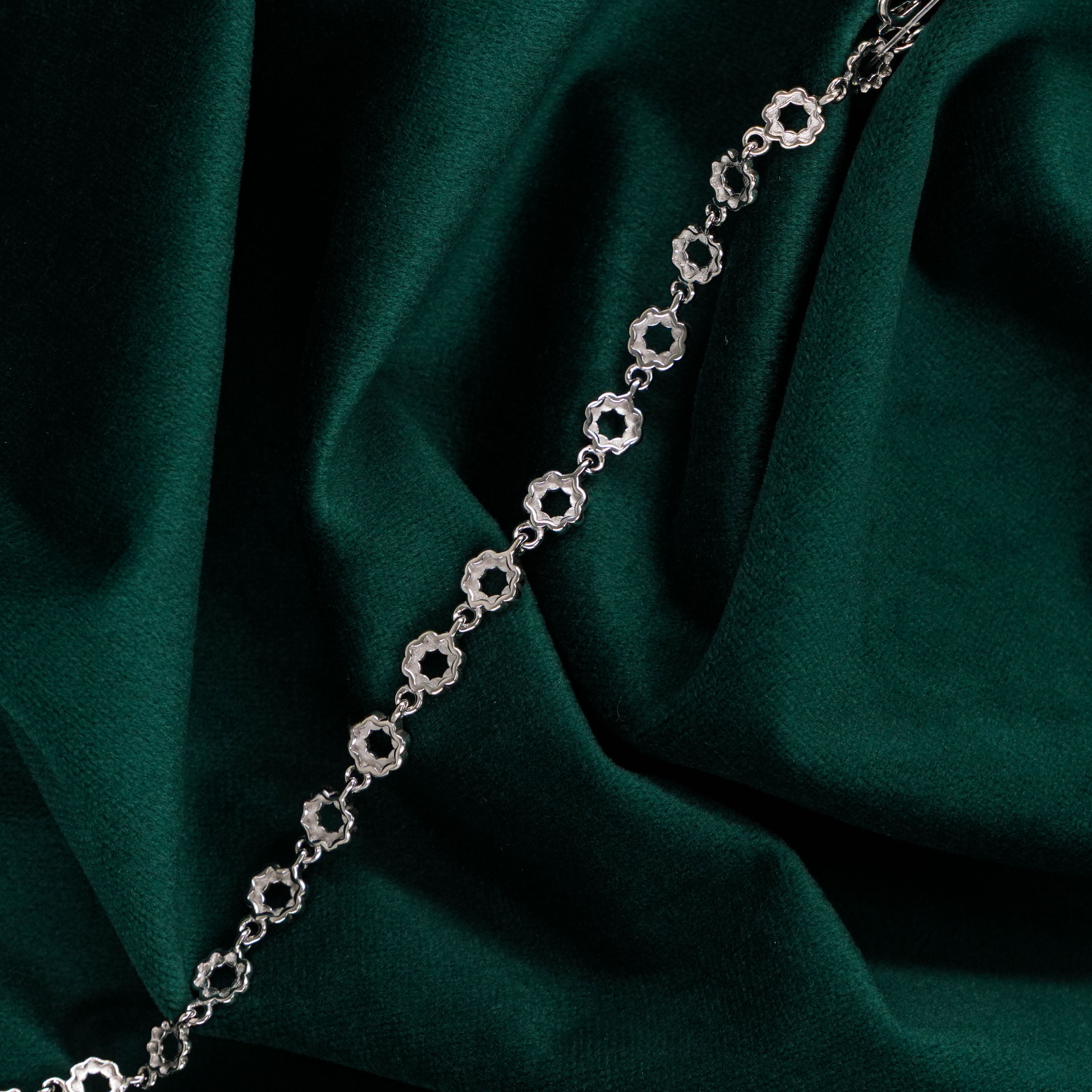 Sparkling Silver Bracelet