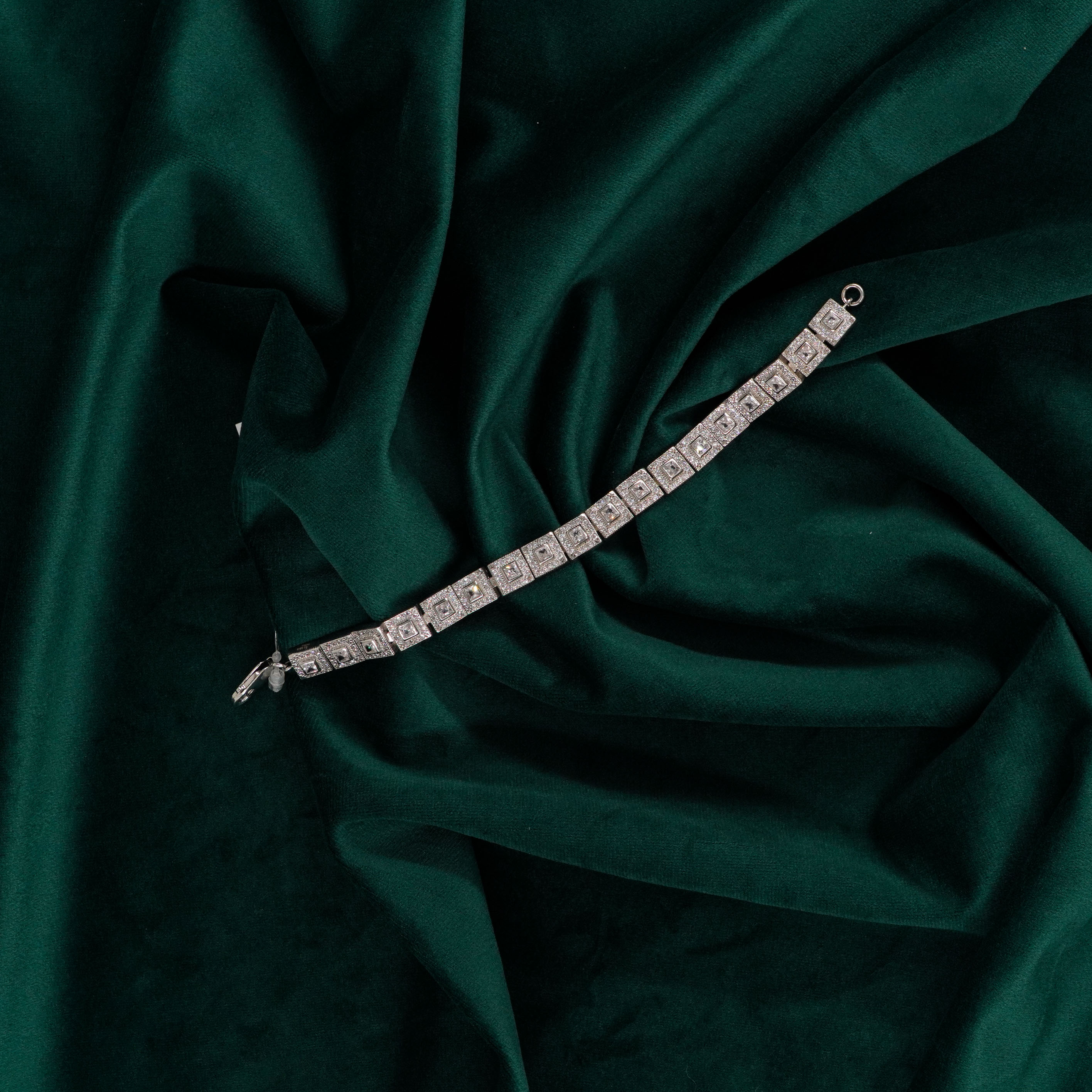 Classic Silver Tennis Bracelet