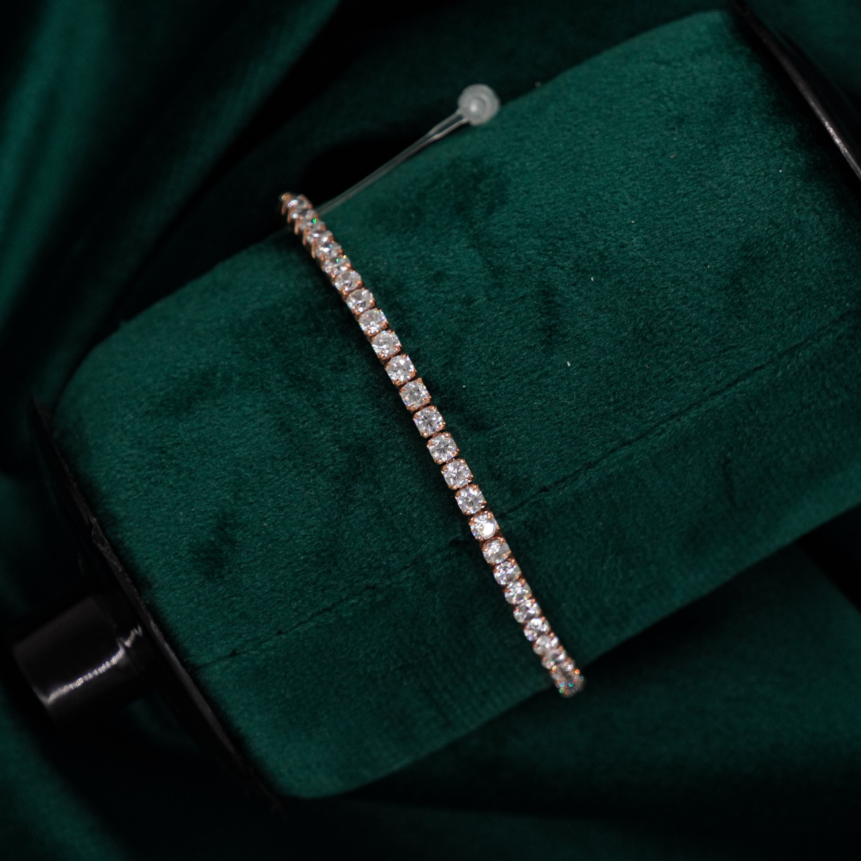 Raag Silver Jewellery Basheerbagh - Silver Tennis Bracelet