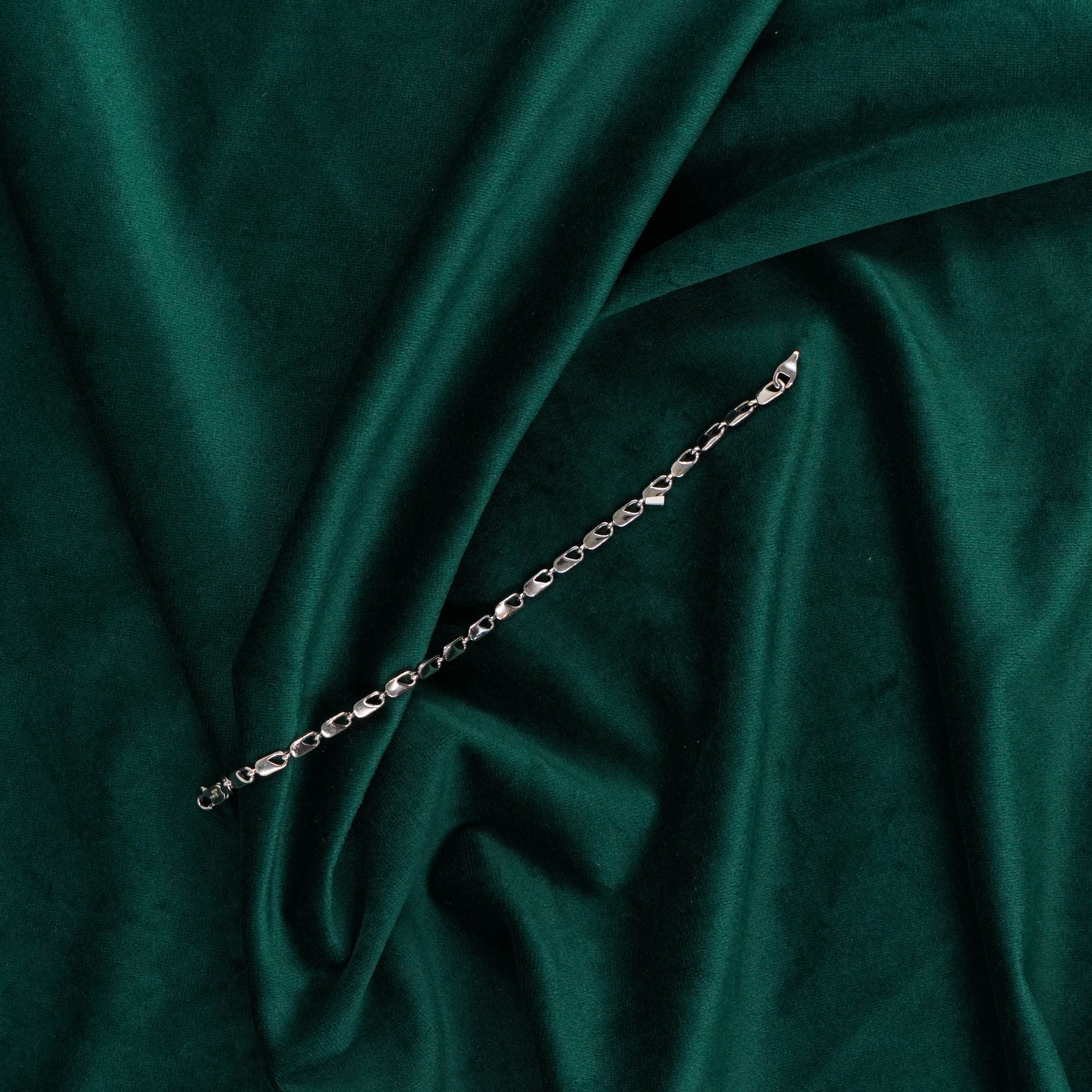 Raag Silver Jewellery Basheerbagh - Silver Link Bracelet