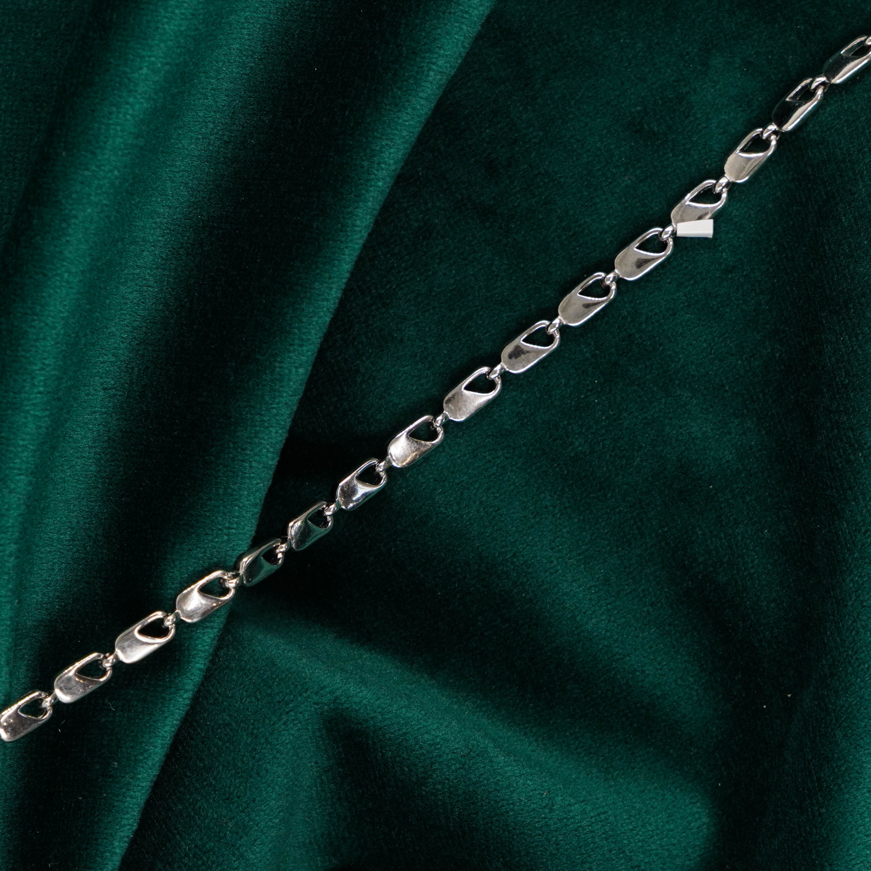 Raag Silver Jewellery Basheerbagh - Silver Link Bracelet