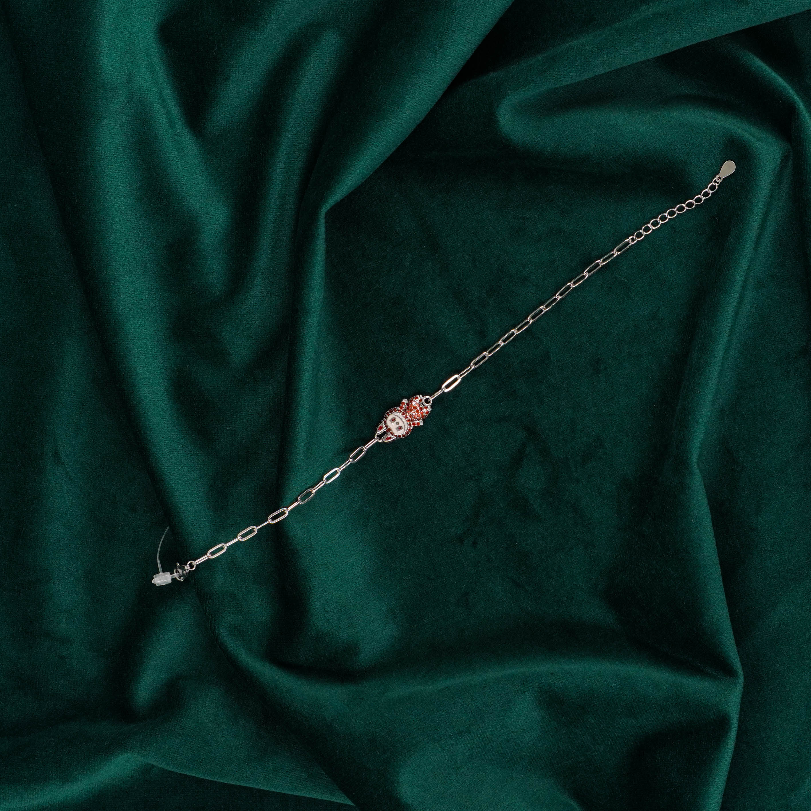 Red Charm Bracelet
