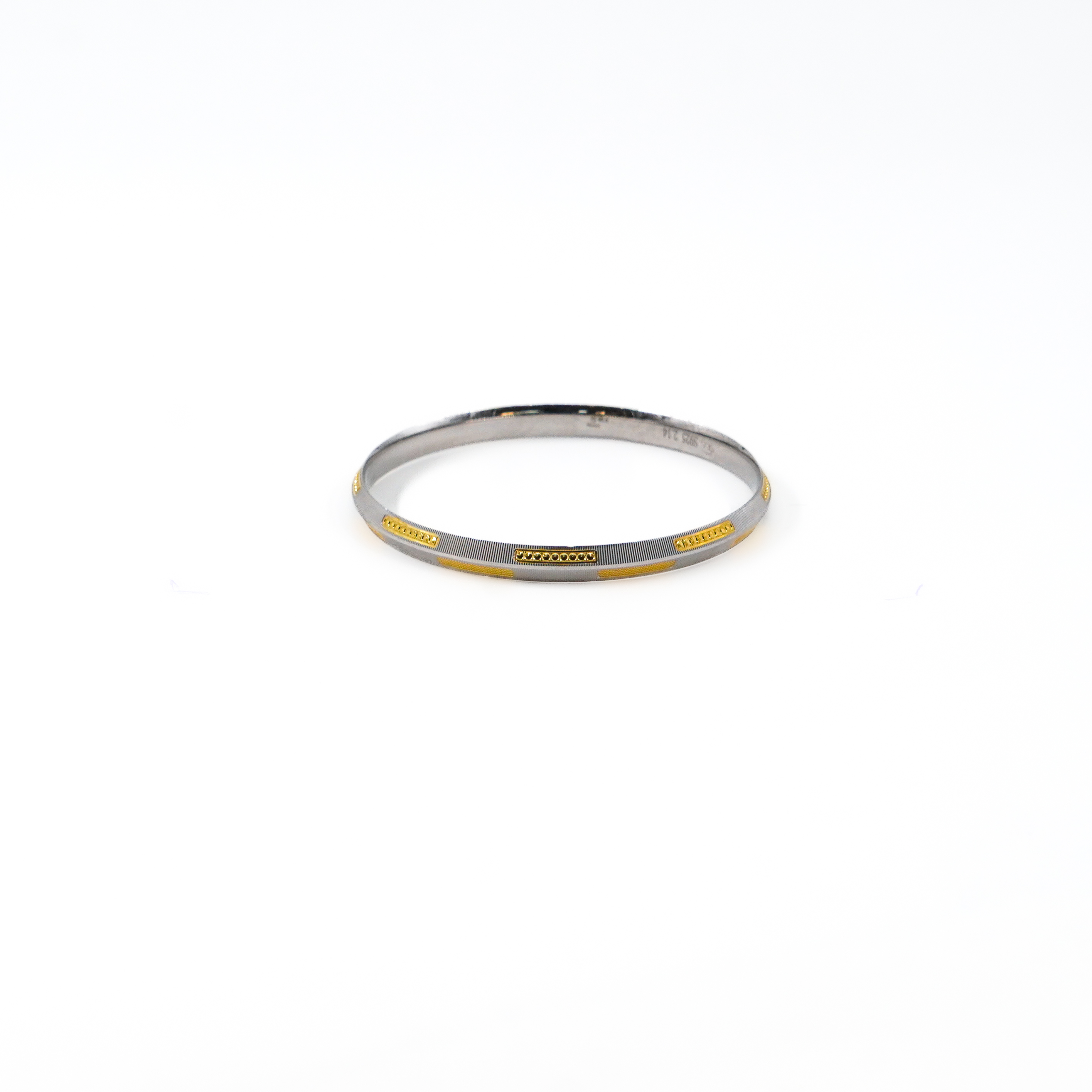 Raag Silver Jewellery Basheerbagh - Textured Silver Bangle