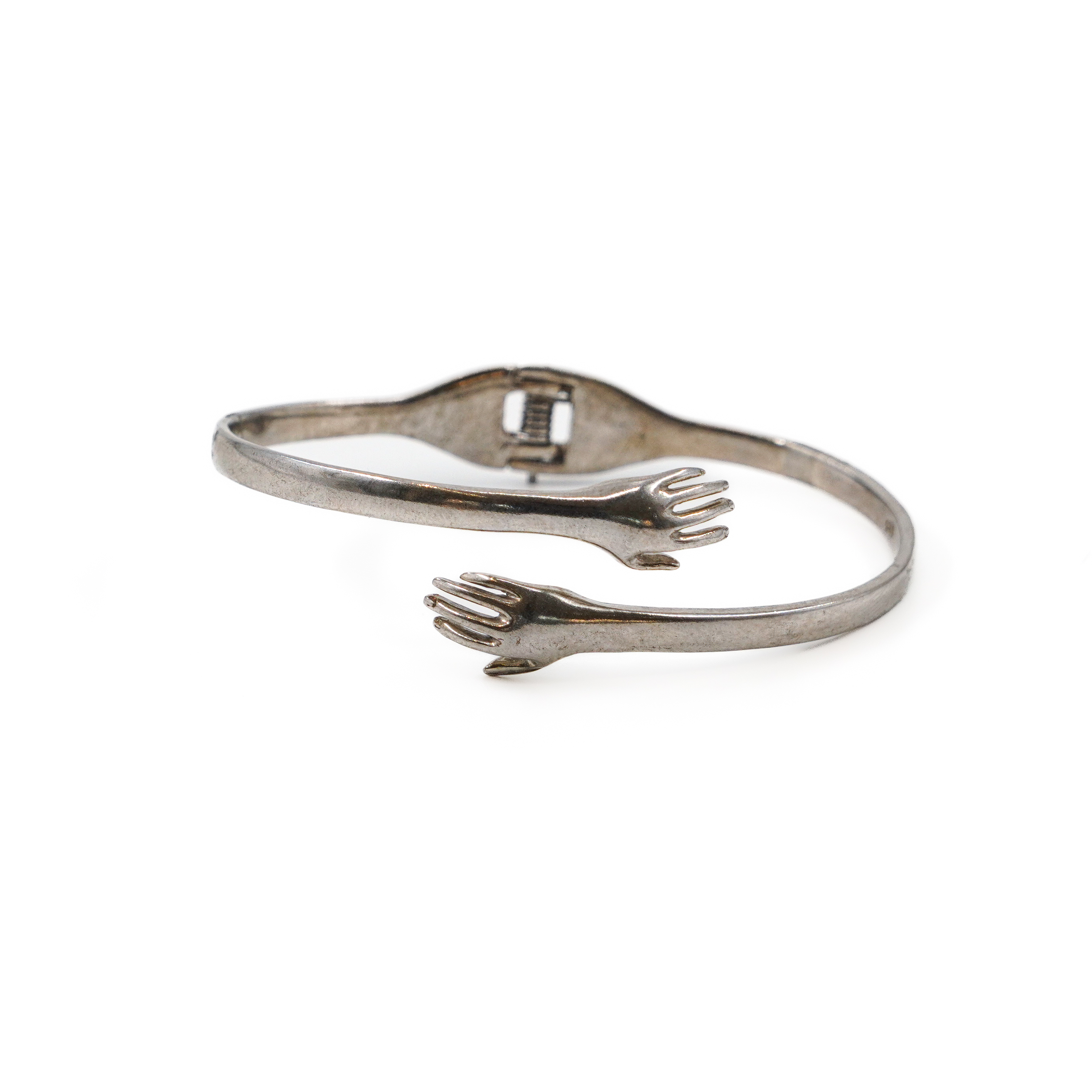 Silver Hugging Bracelet