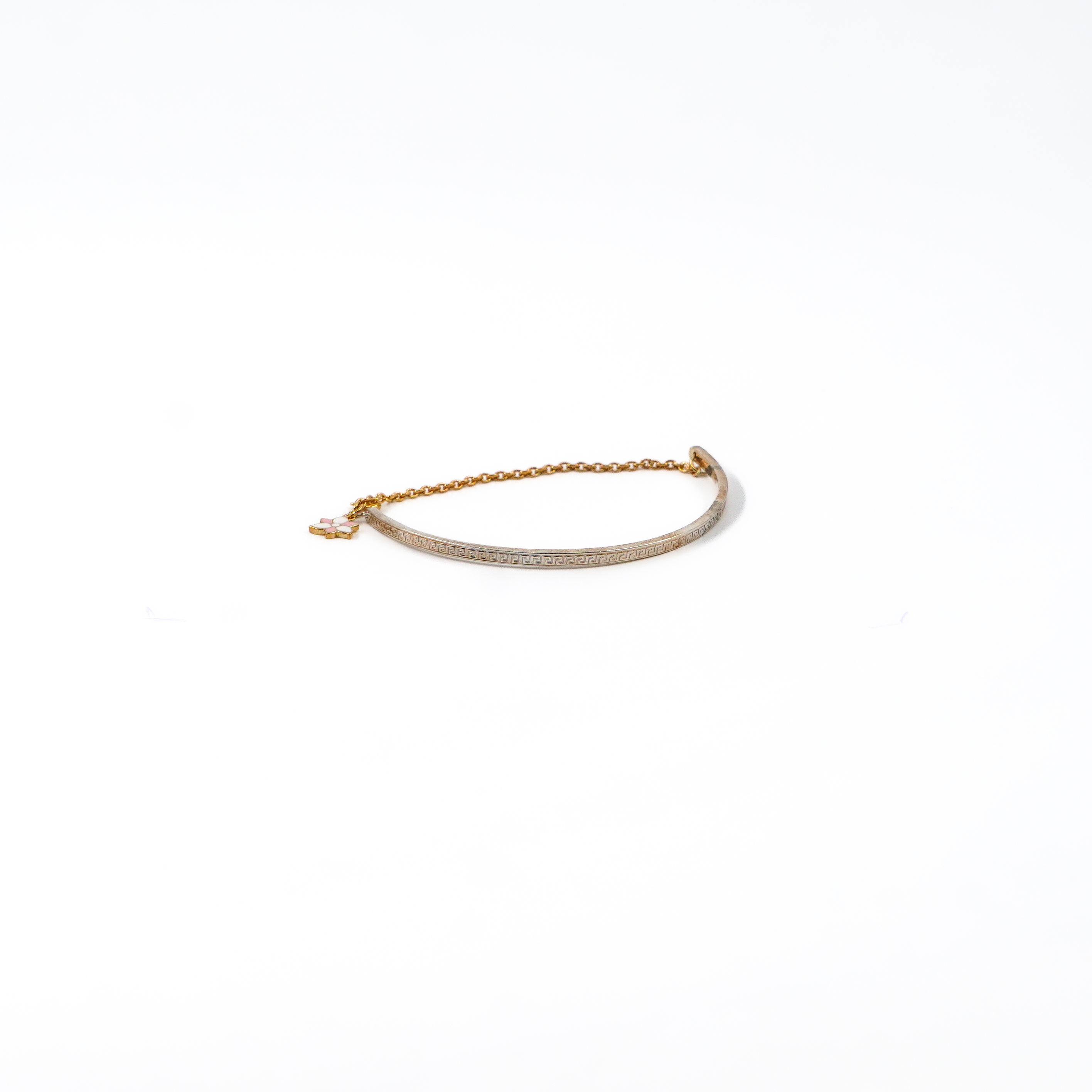 Raag Silver Jewellery Basheerbagh - Meander Stone Bracelet