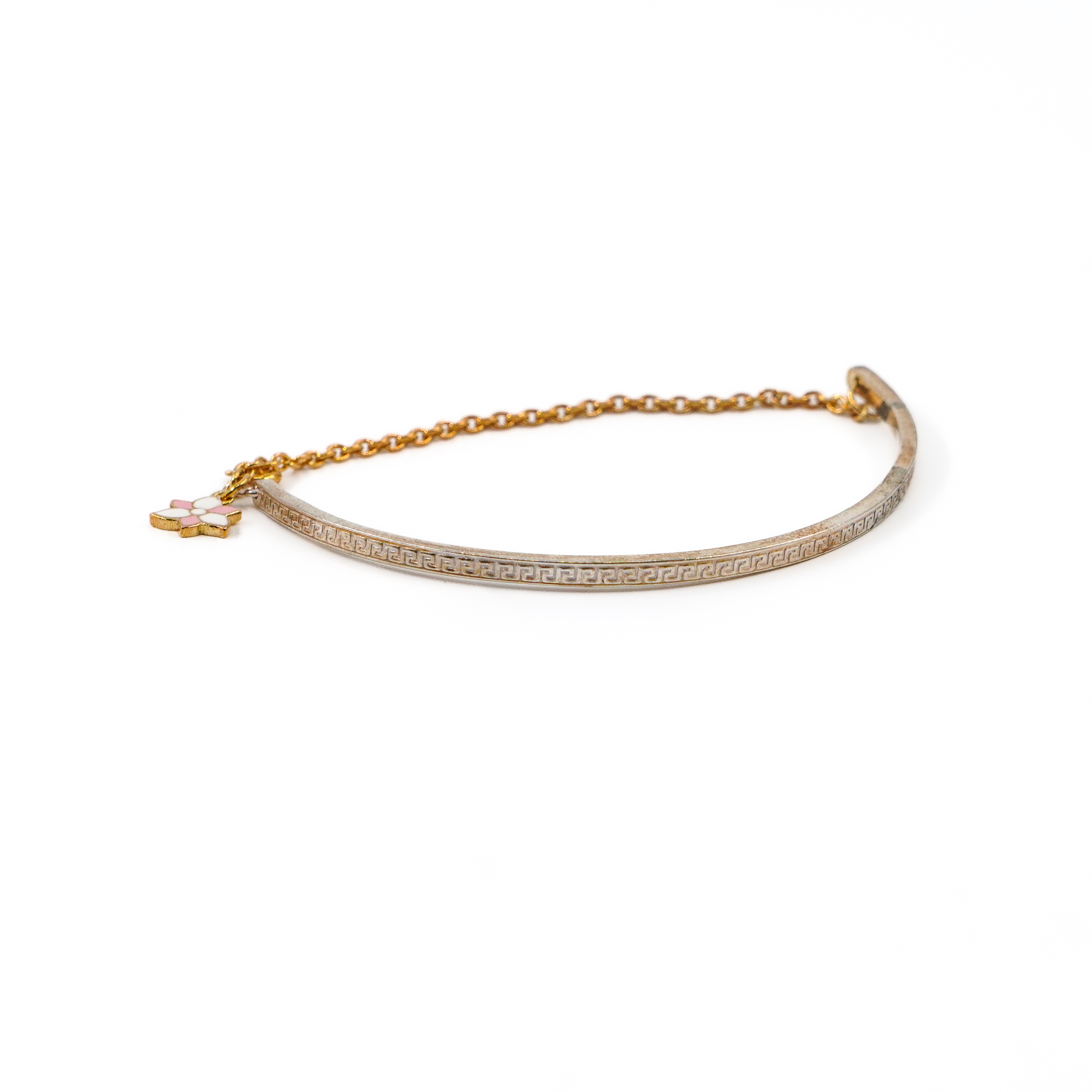 Raag Silver Jewellery Basheerbagh - Meander Stone Bracelet