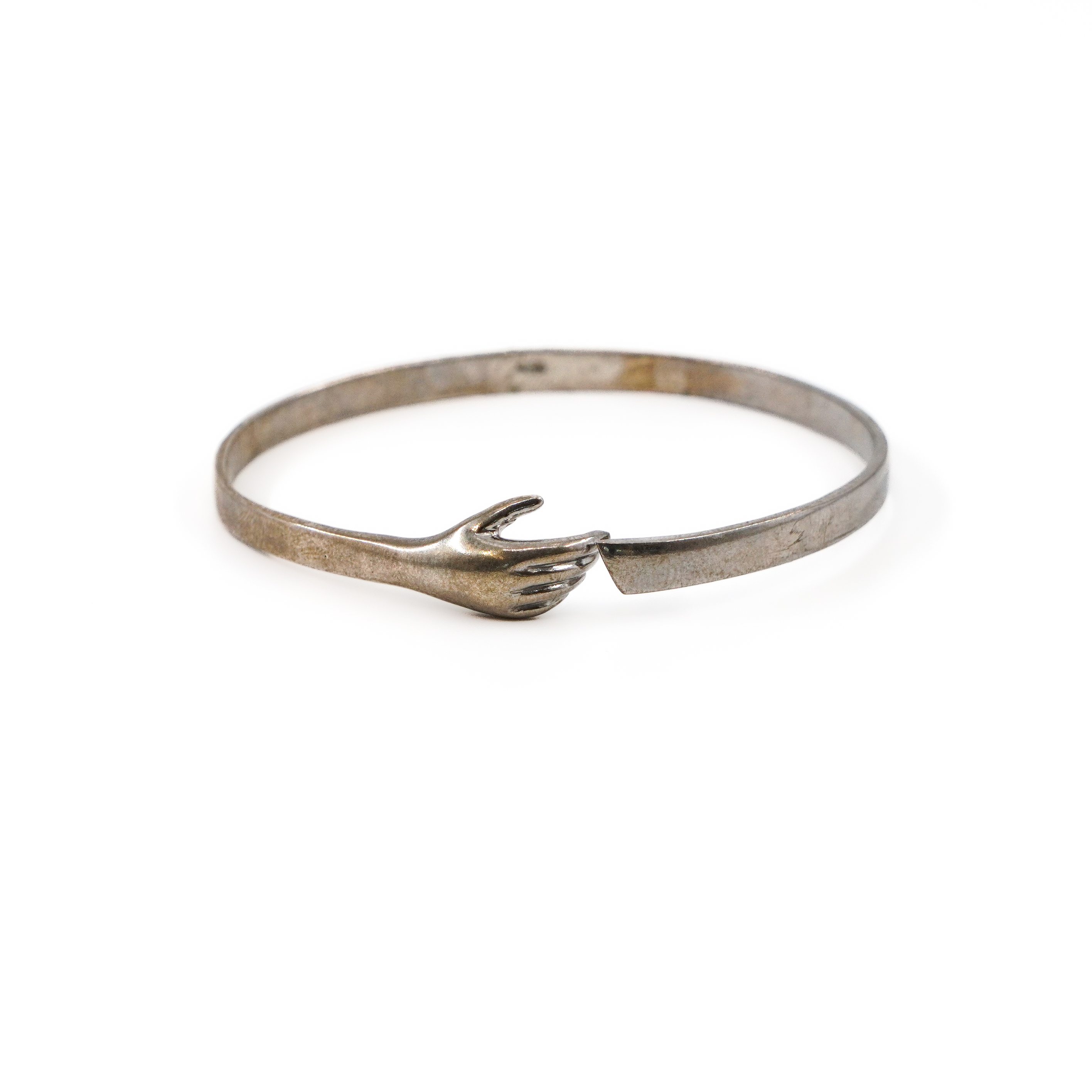 Raag Silver Jewellery Basheerbagh - Hand Clasp Bracelet