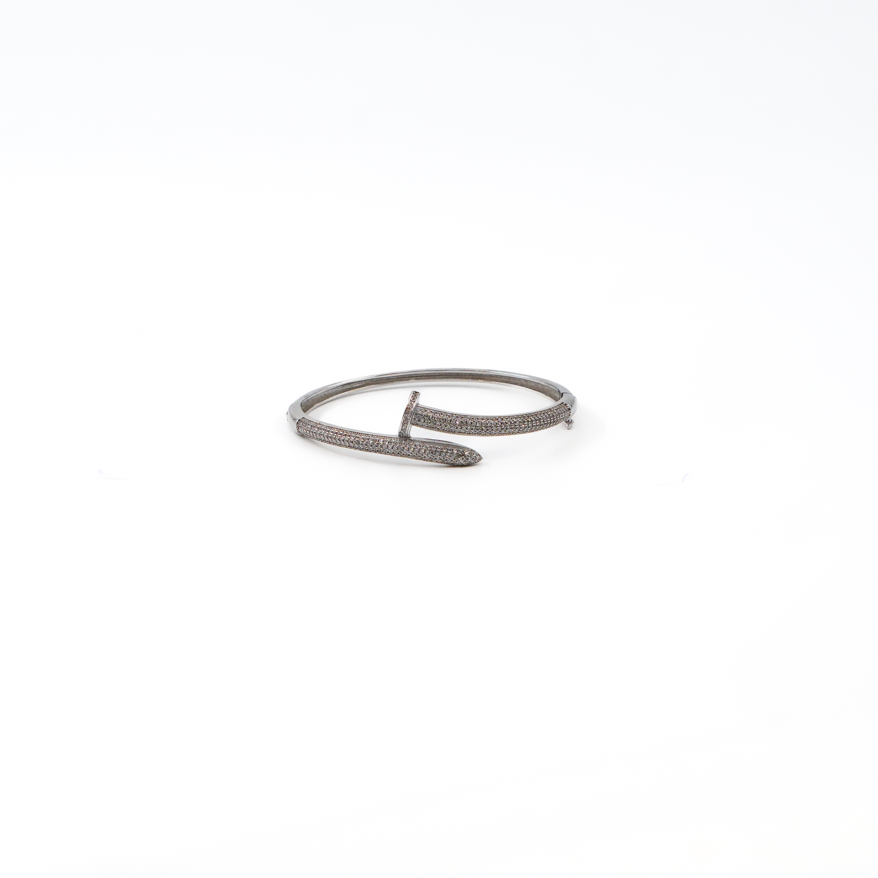 Raag Silver Jewellery Basheerbagh - CZ Nail Bracelet