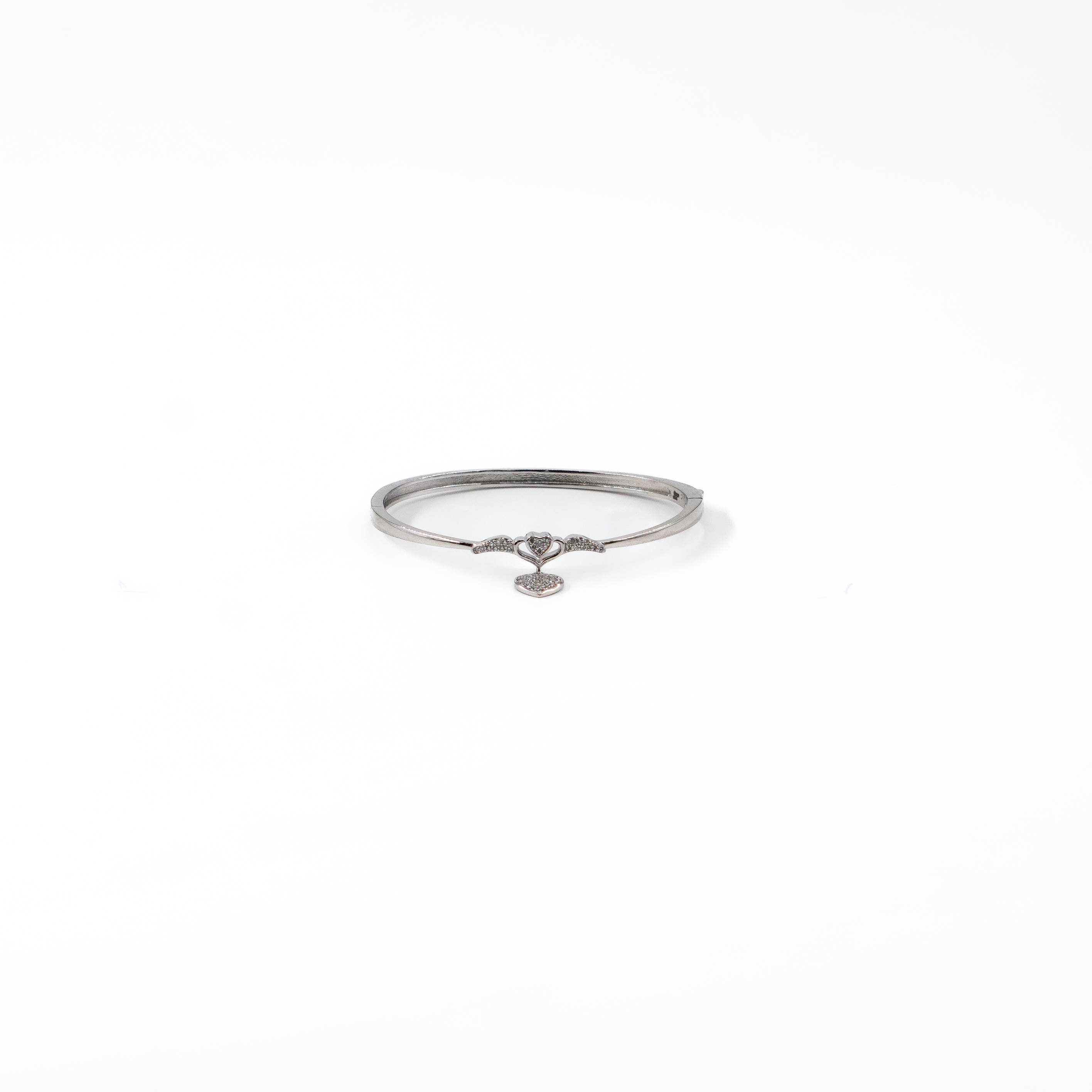 Raag Silver Jewellery Basheerbagh - Silver Heart Bracelet