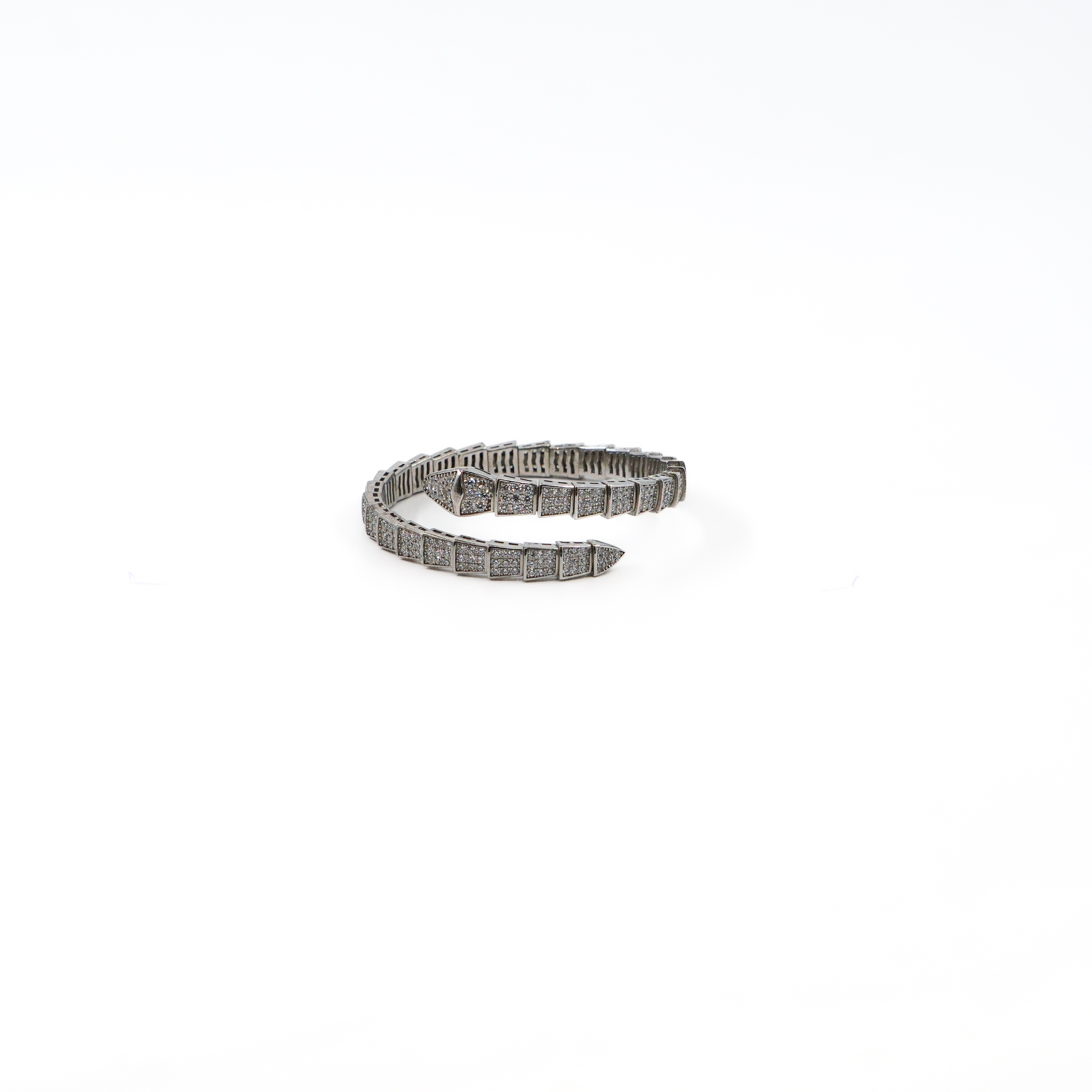 Raag Silver Jewellery Basheerbagh - Spiral Stone Bracelet