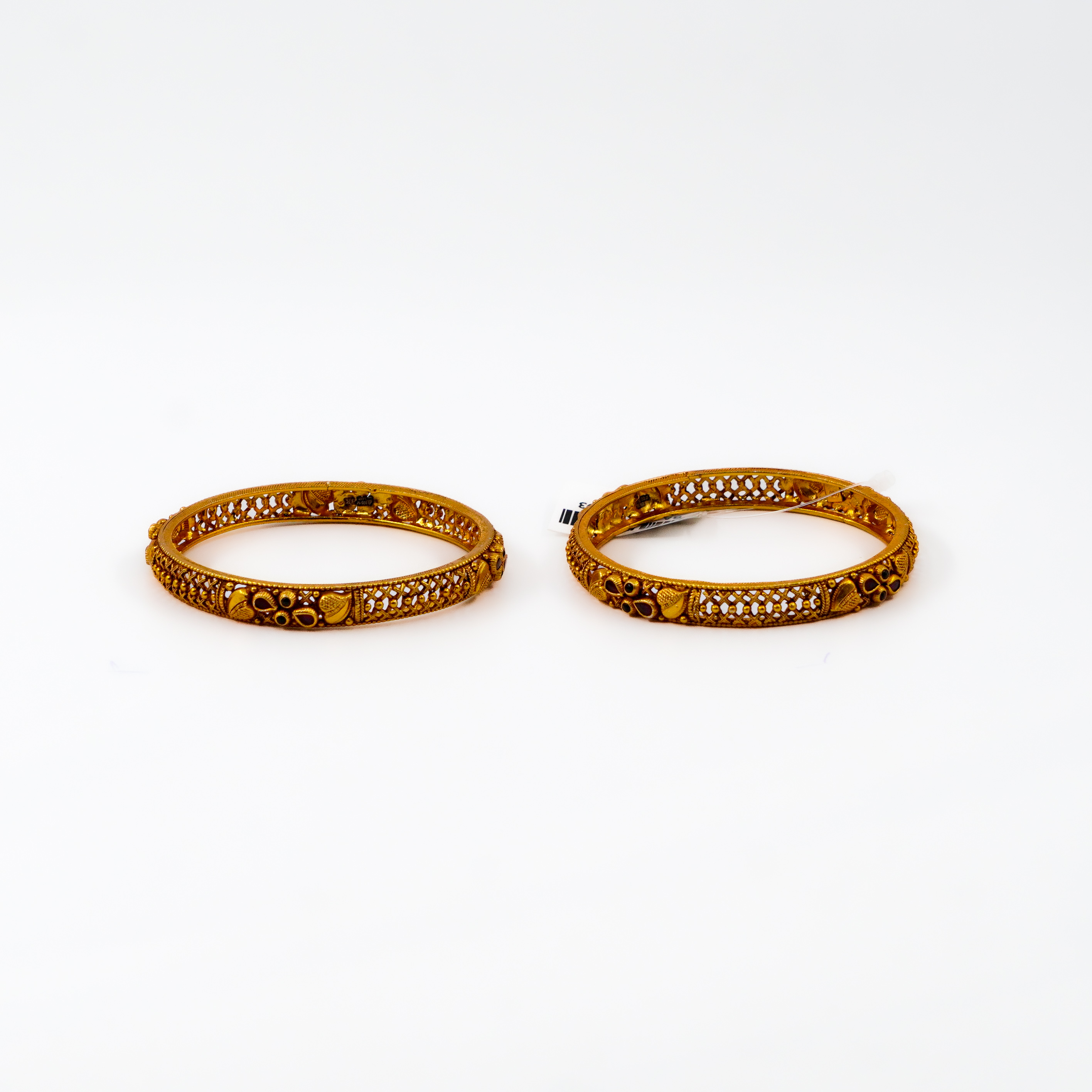 Raag Silver Jewellery Basheerbagh - Antique Gold Bangles