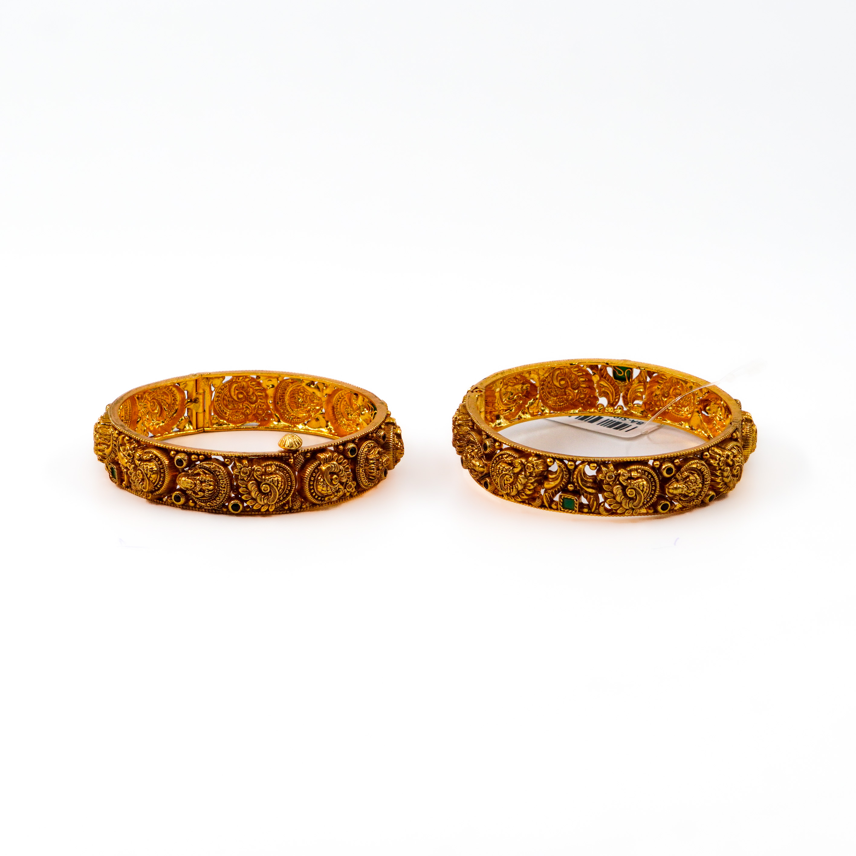 Raag Silver Jewellery Basheerbagh - Antique Gold Bangles