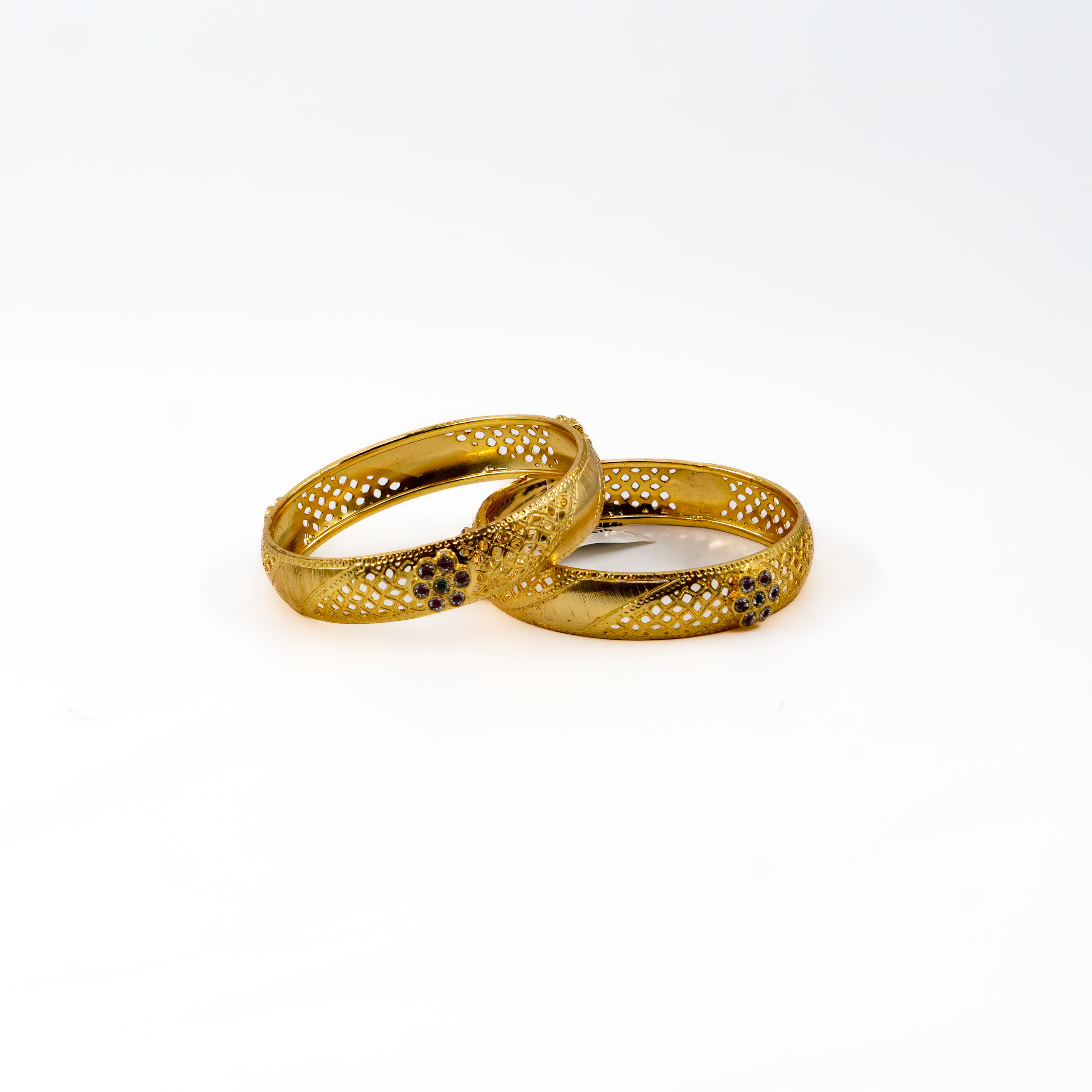 Filigree Gold Bangles