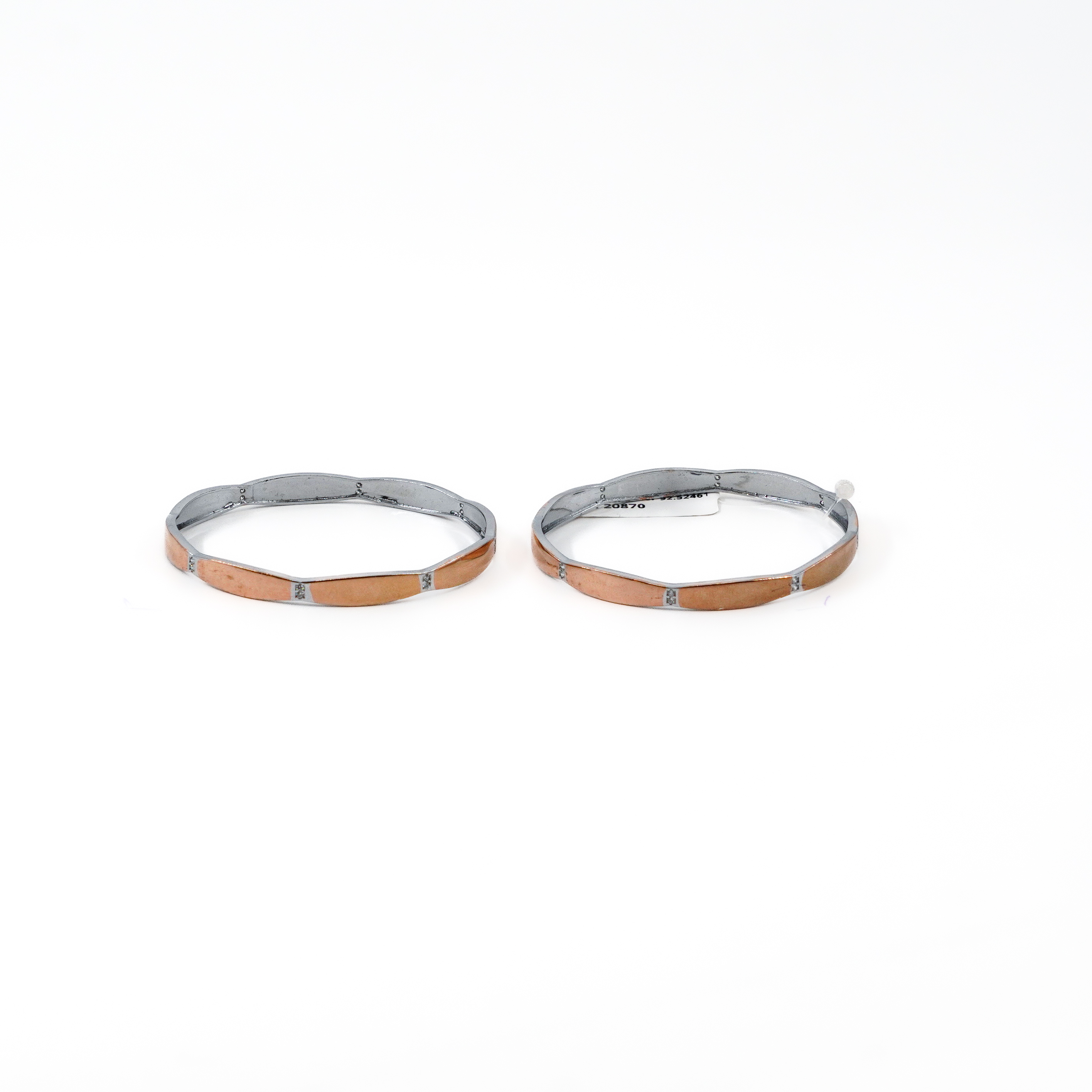 Raag Silver Jewellery Basheerbagh - Segmented Stone Bracelet