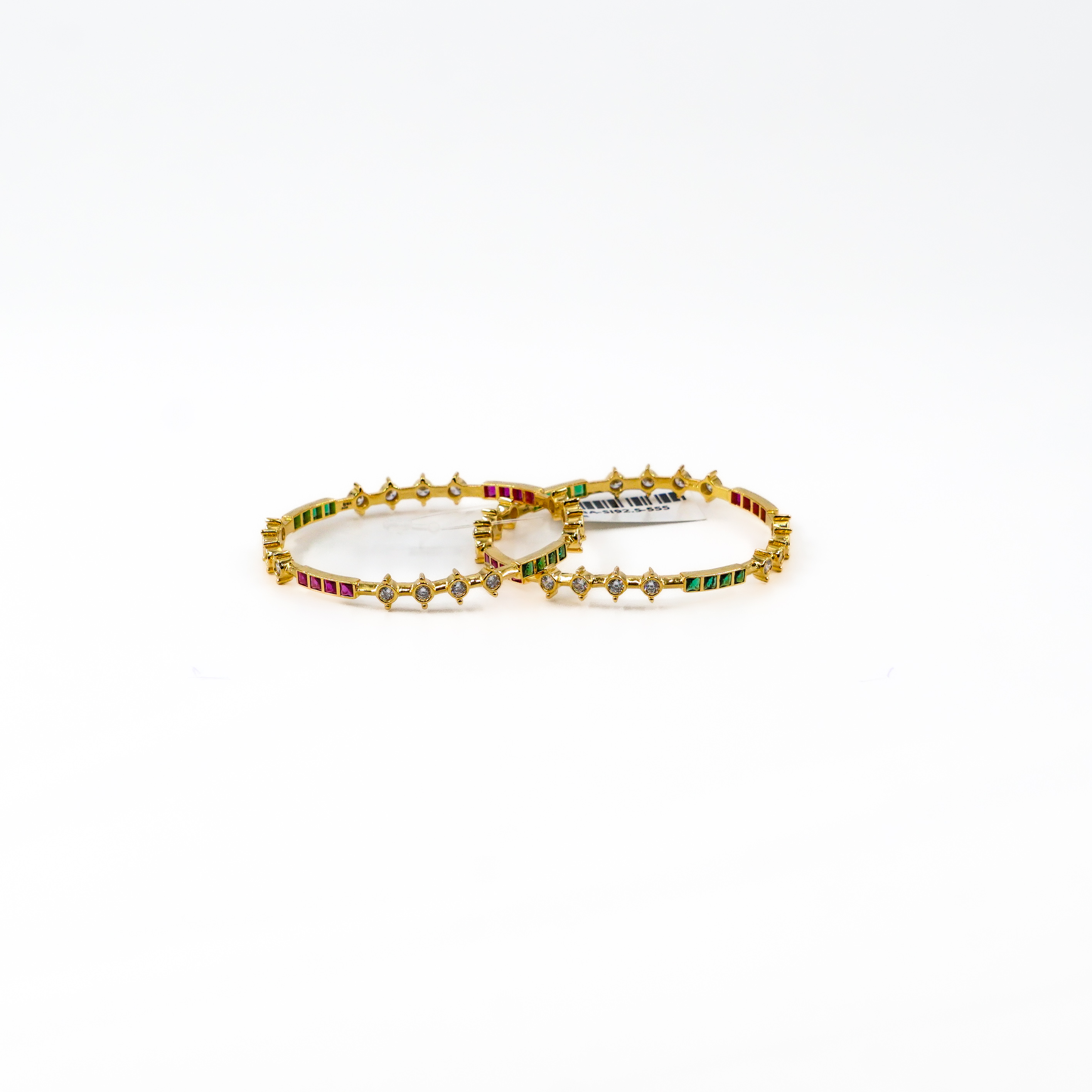 Gold Cz Bangles