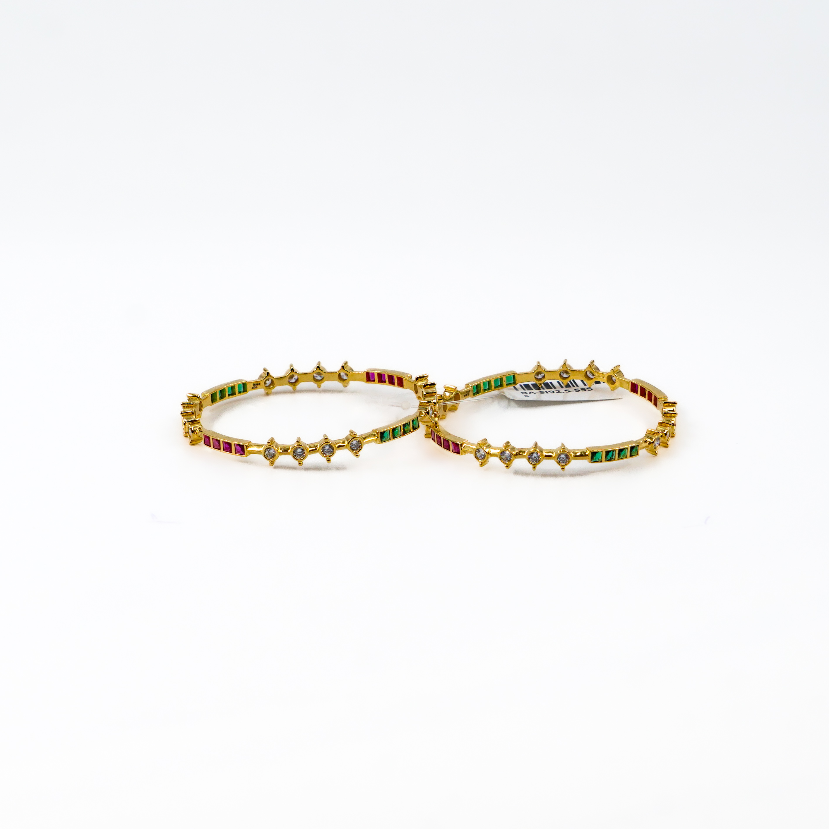 Raag Silver Jewellery Basheerbagh - Gold Cz Bangles