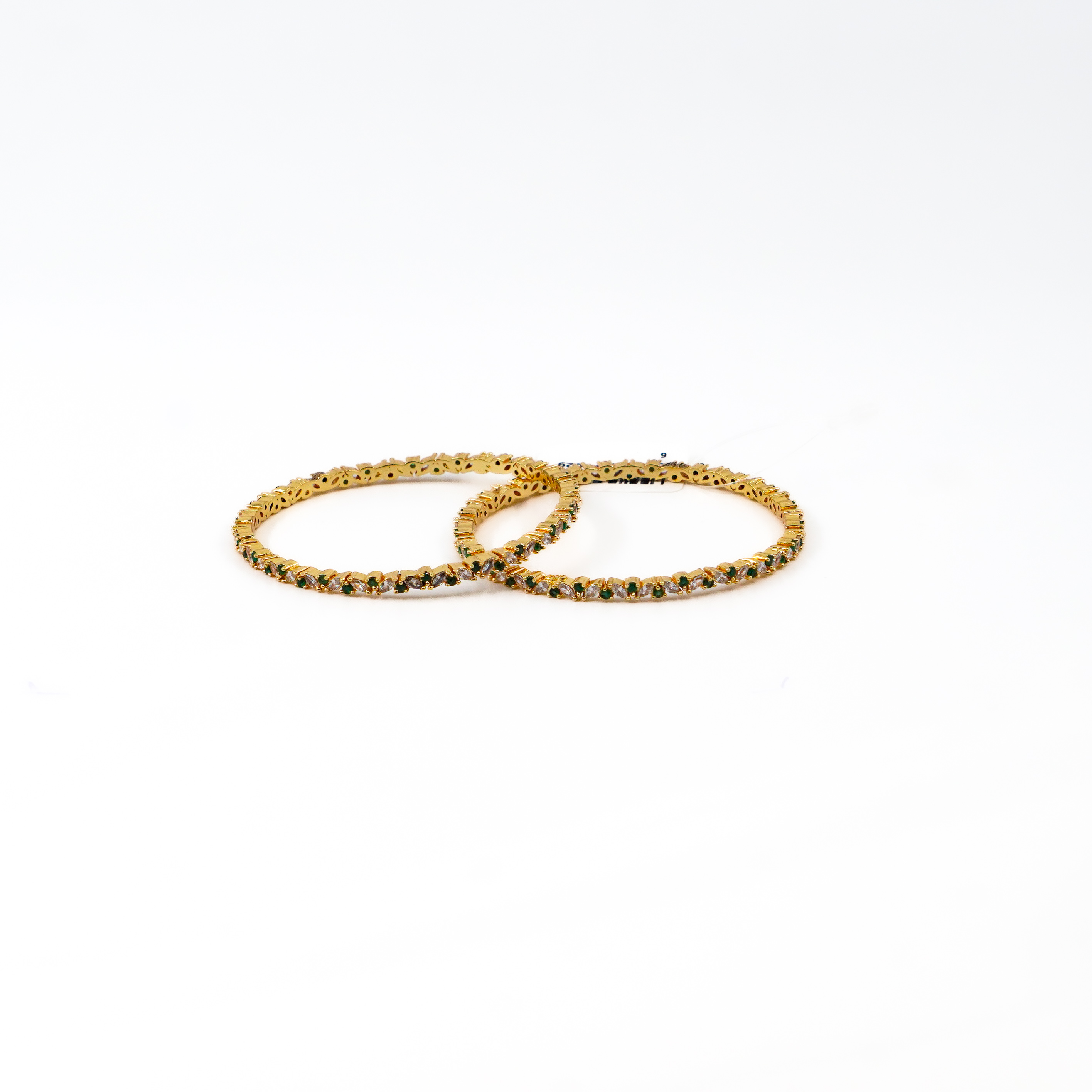 Green CZ Bangles