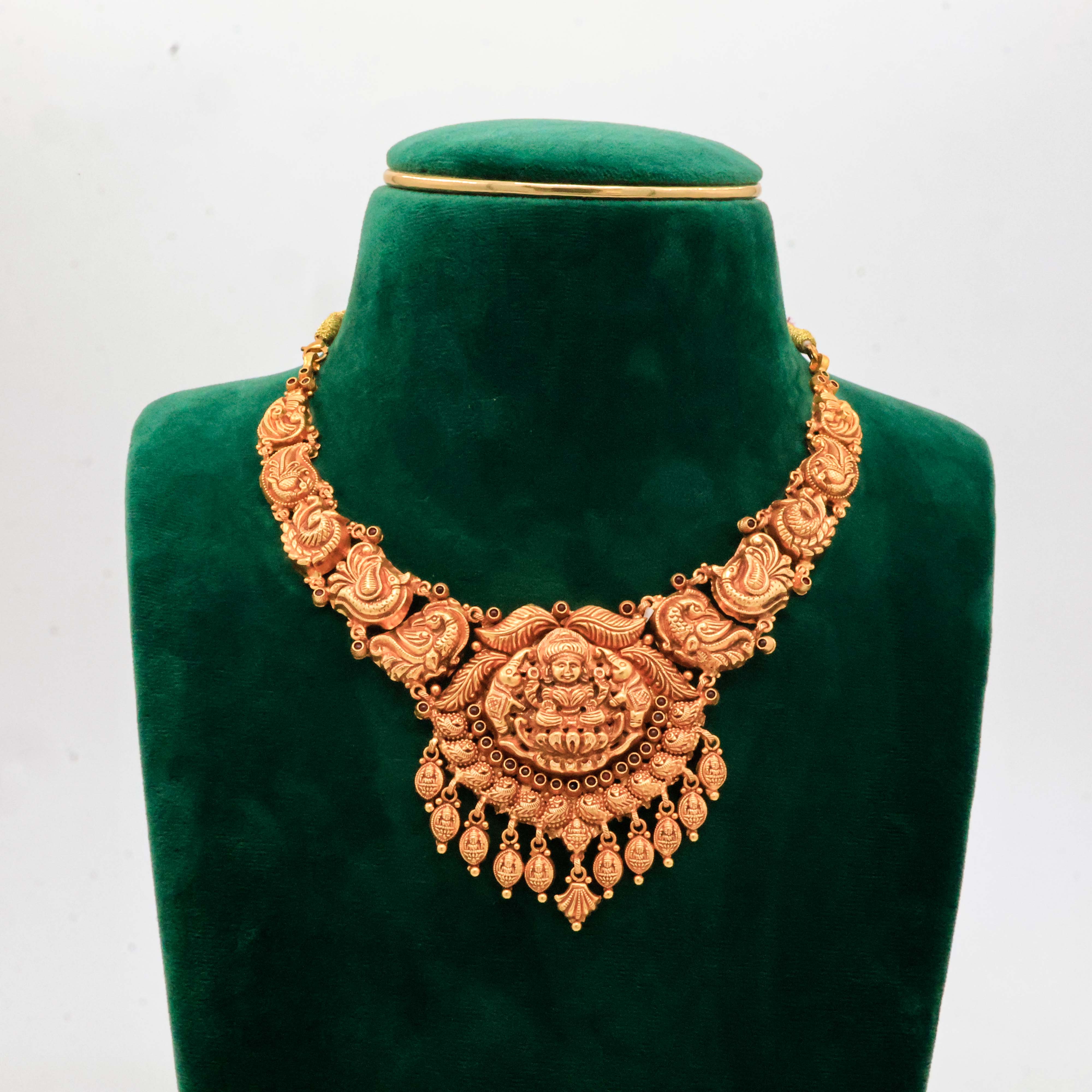 Lakshmi Peacock Necklace