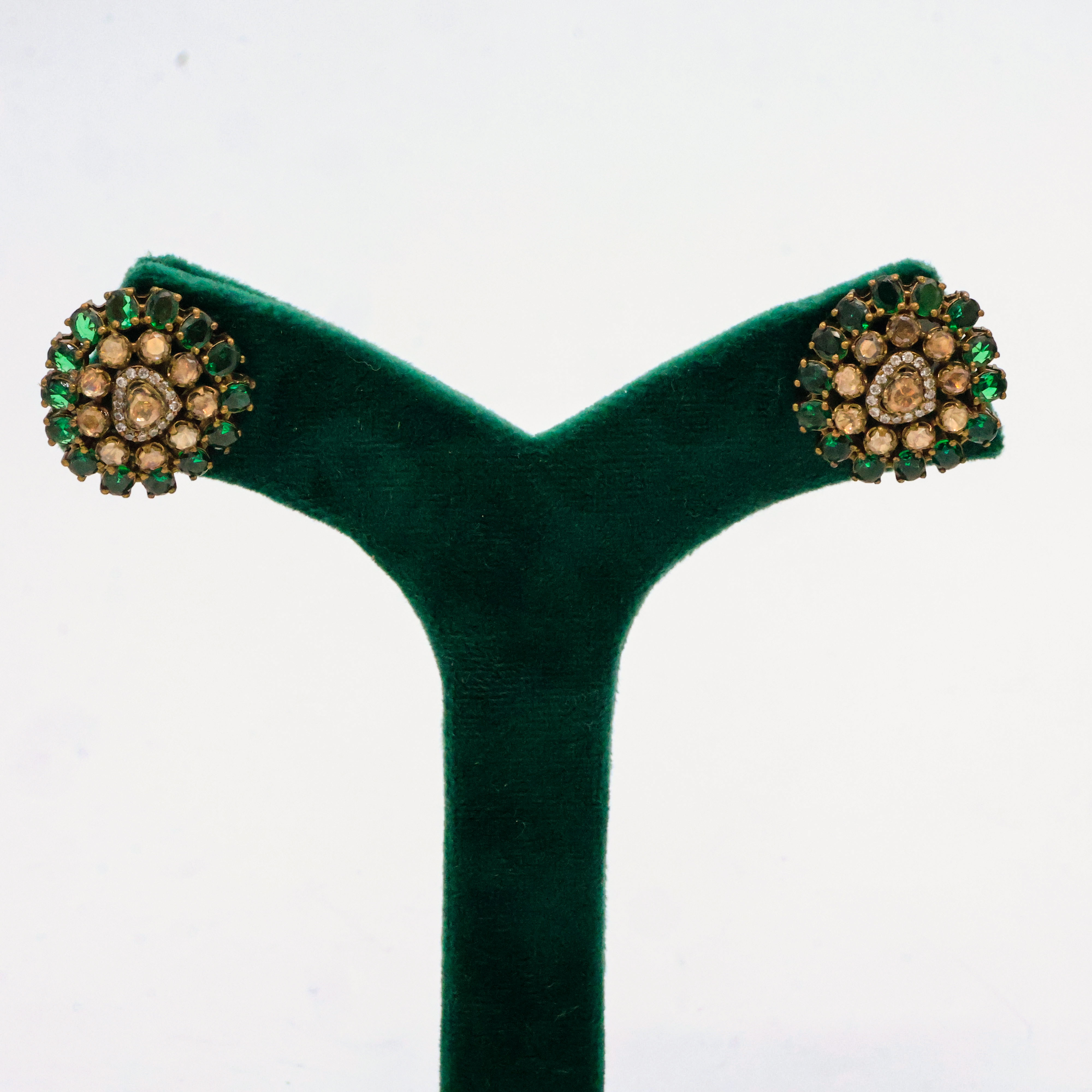 Elephant Emerald Necklace Set