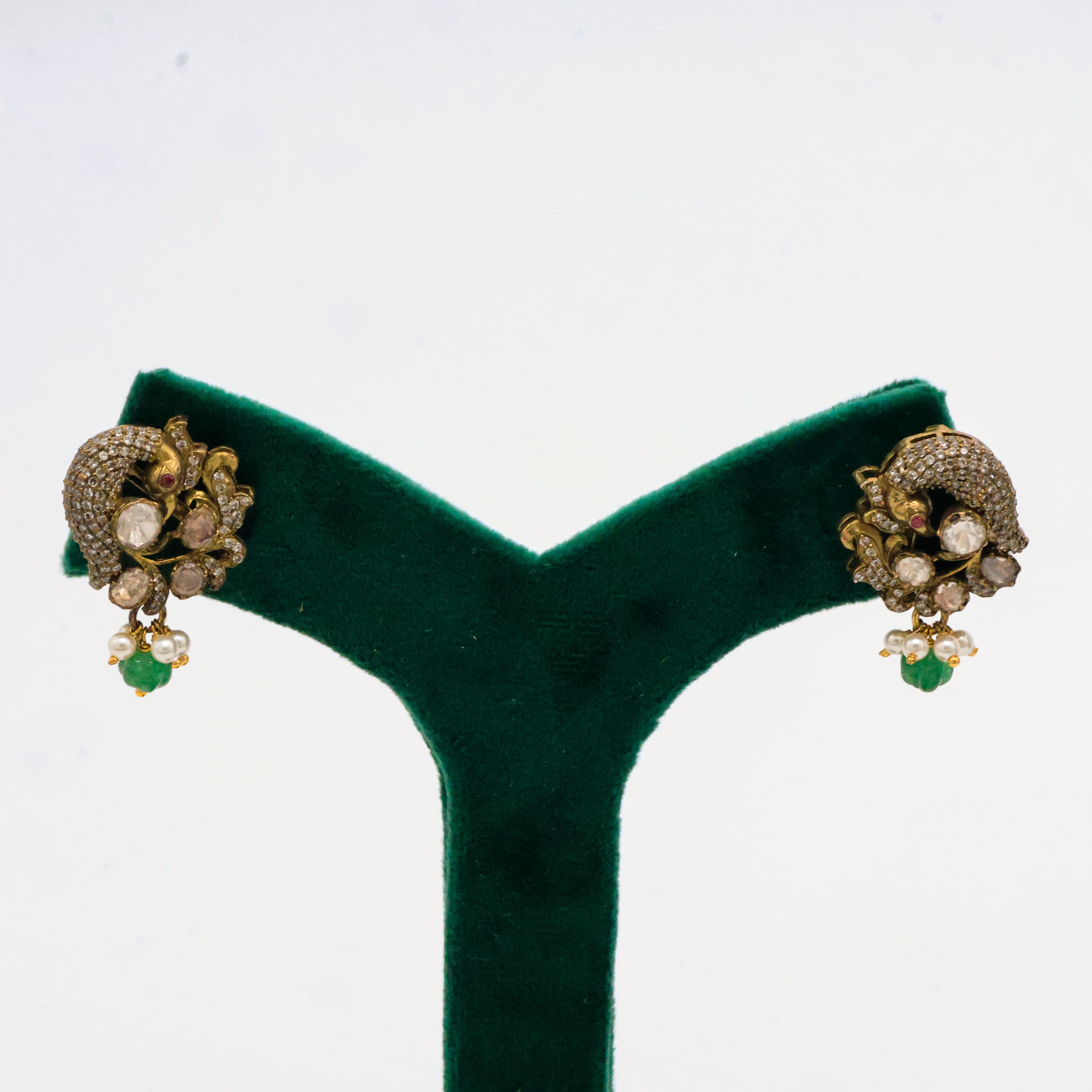 Peacock Emerald Set