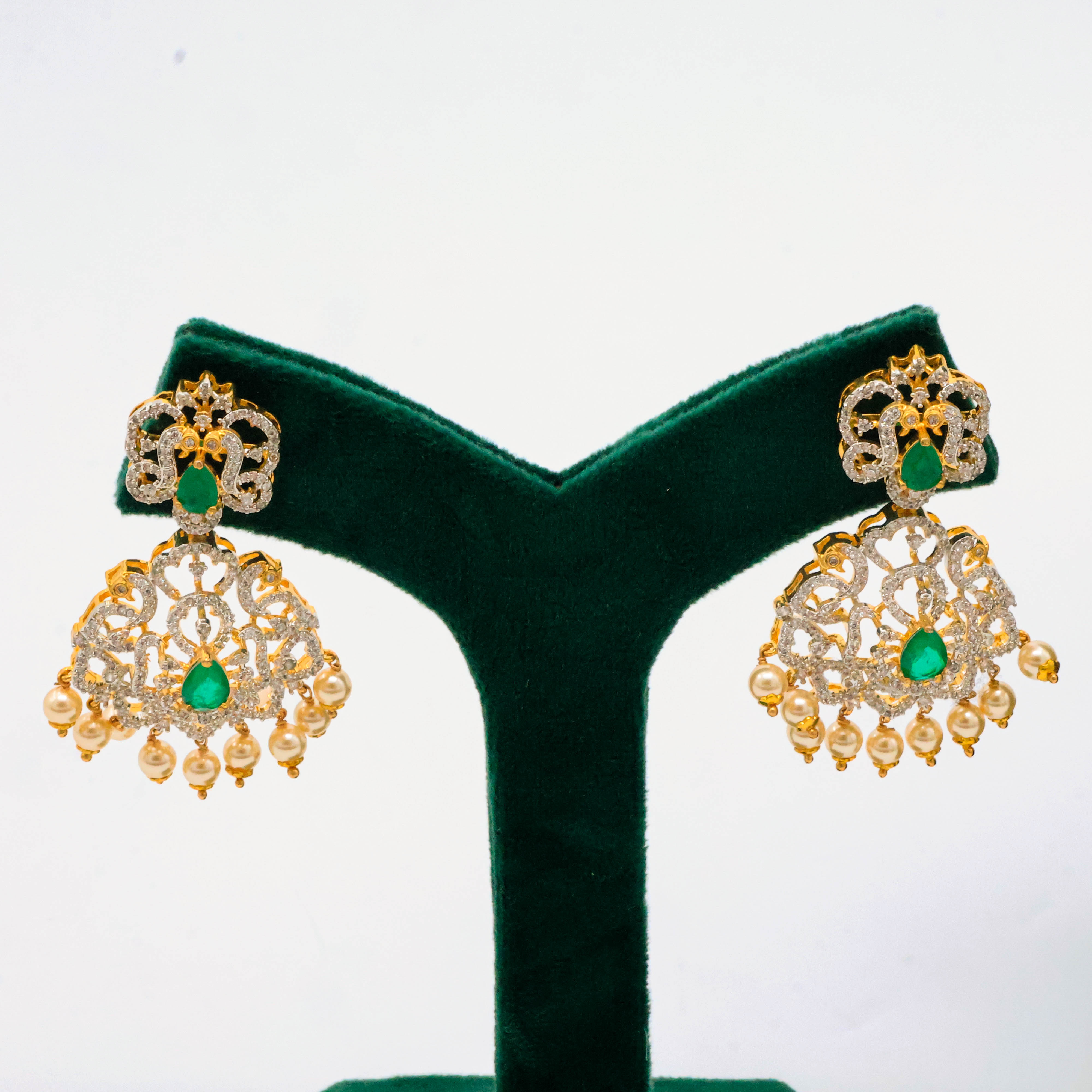 Filigree Emerald Set