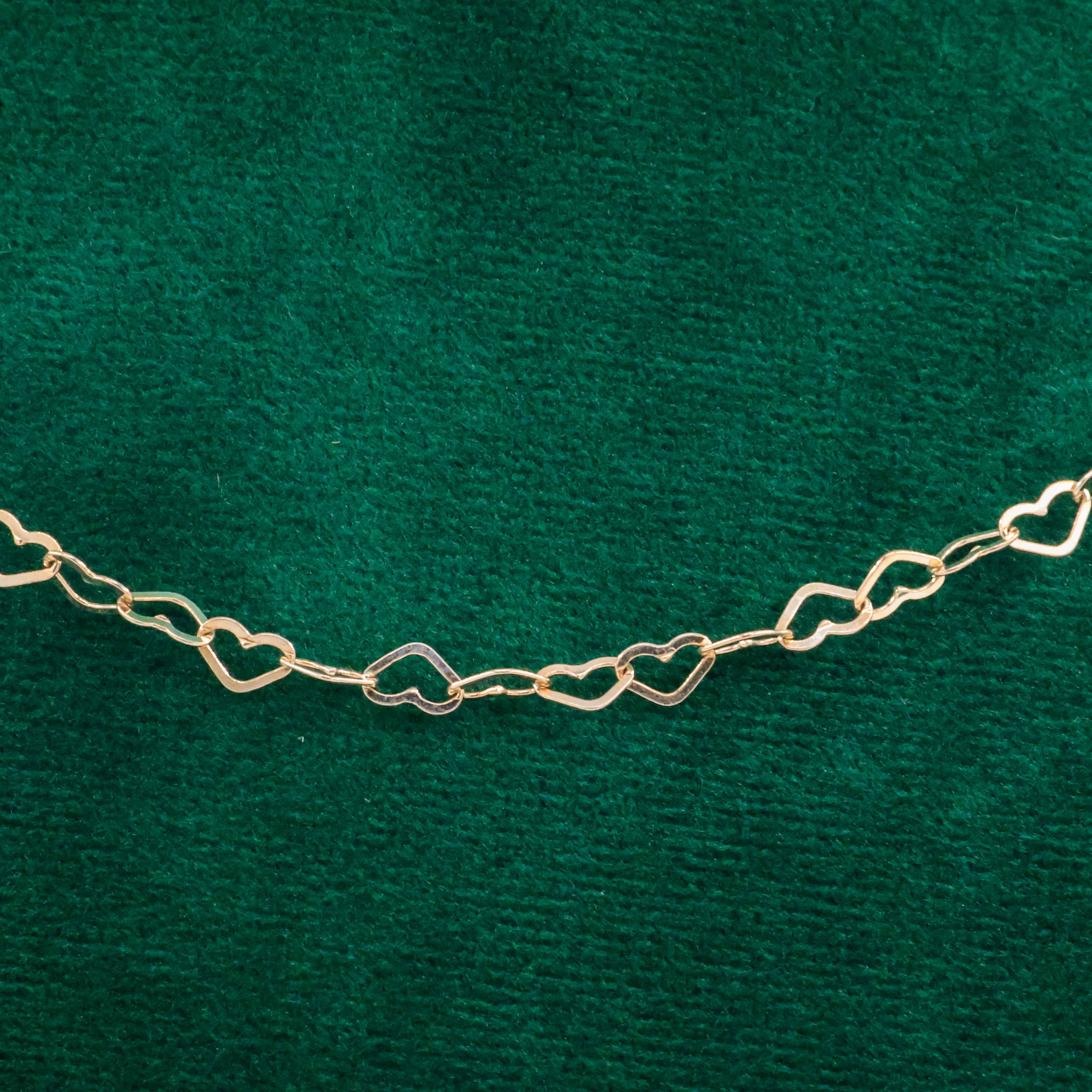Raag Silver Jewellery Basheerbagh - Heart Link Chain