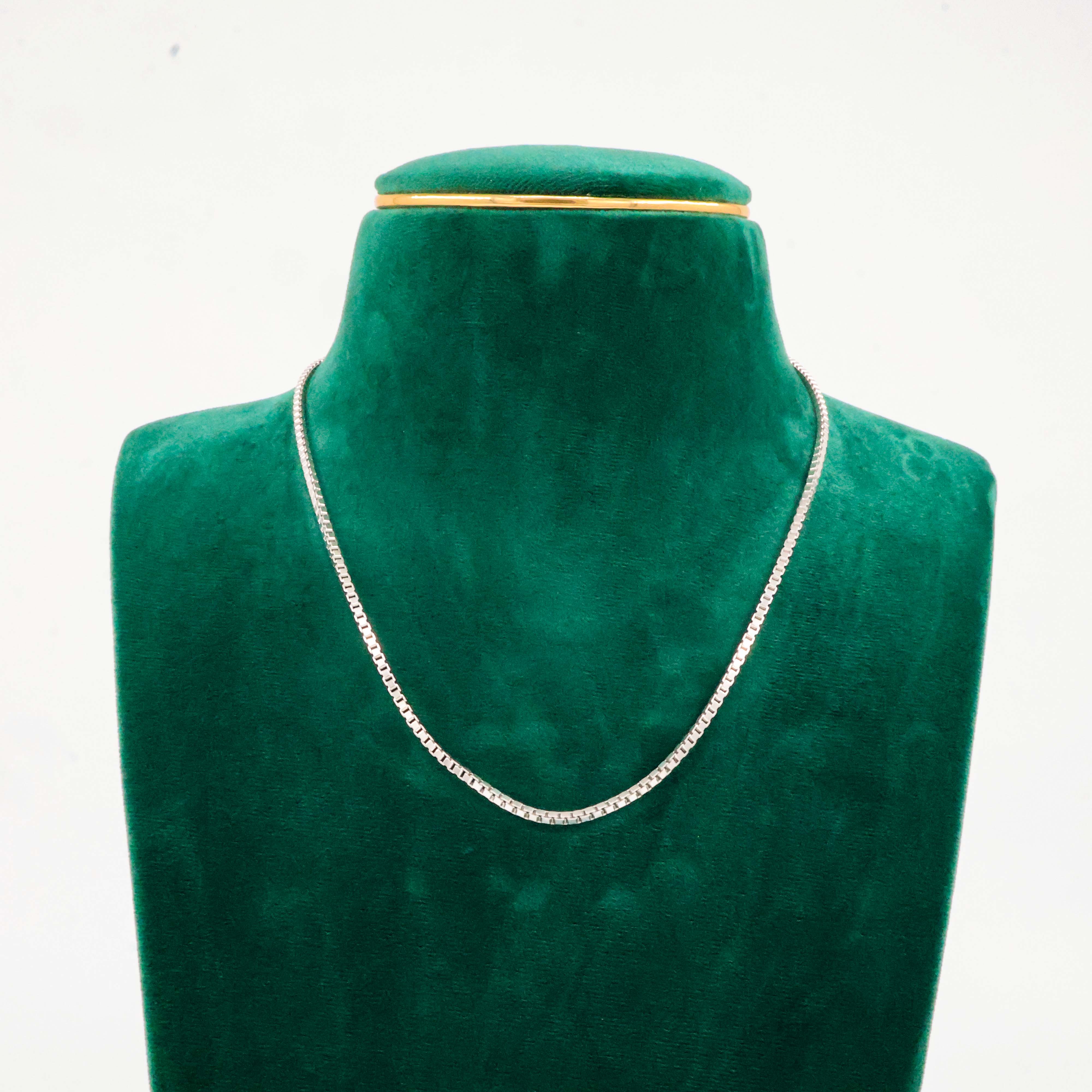 Box Link Chain Silver