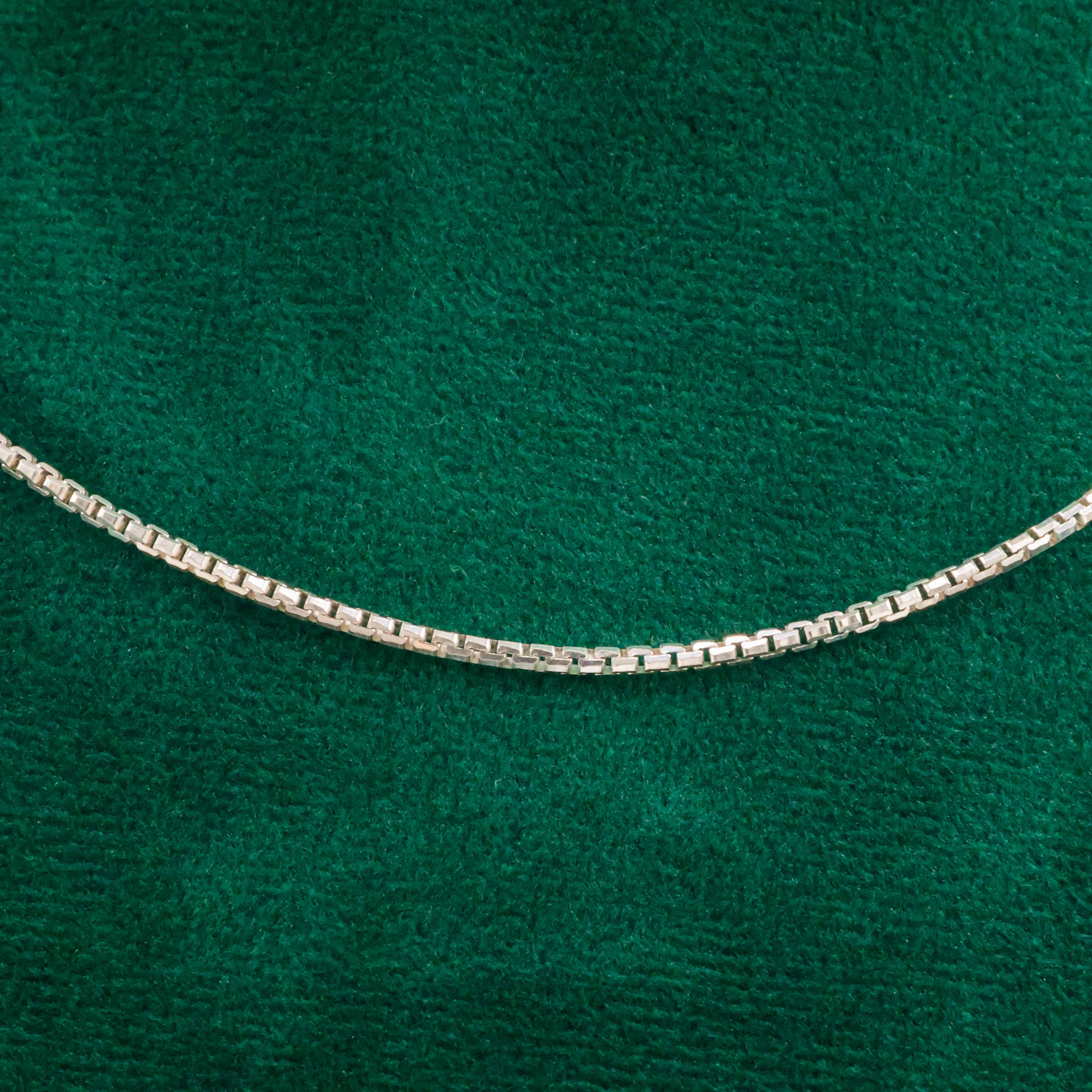 Raag Silver Jewellery Basheerbagh - Thin Box Chain