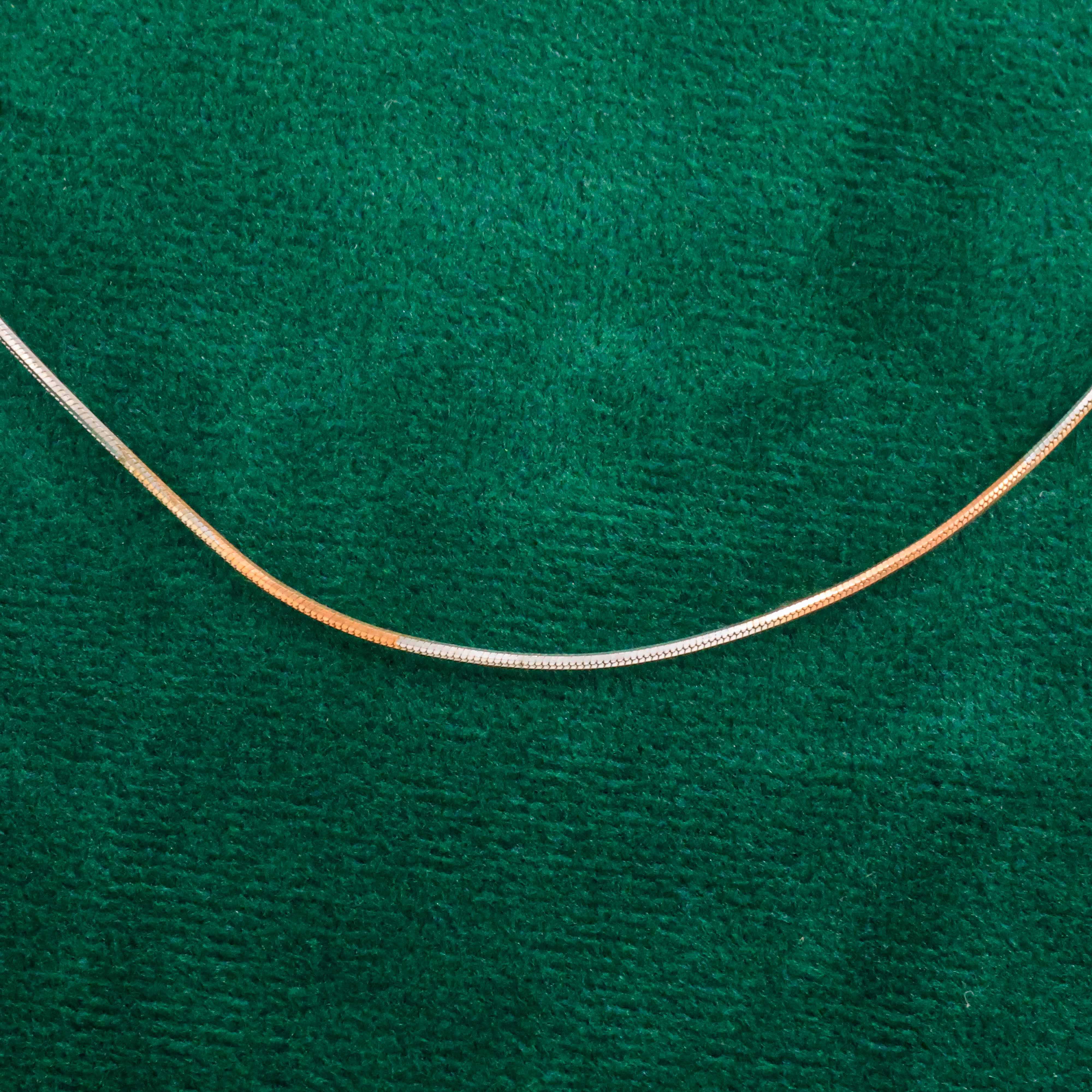 Raag Silver Jewellery Basheerbagh - Plain Gold Polish Chain