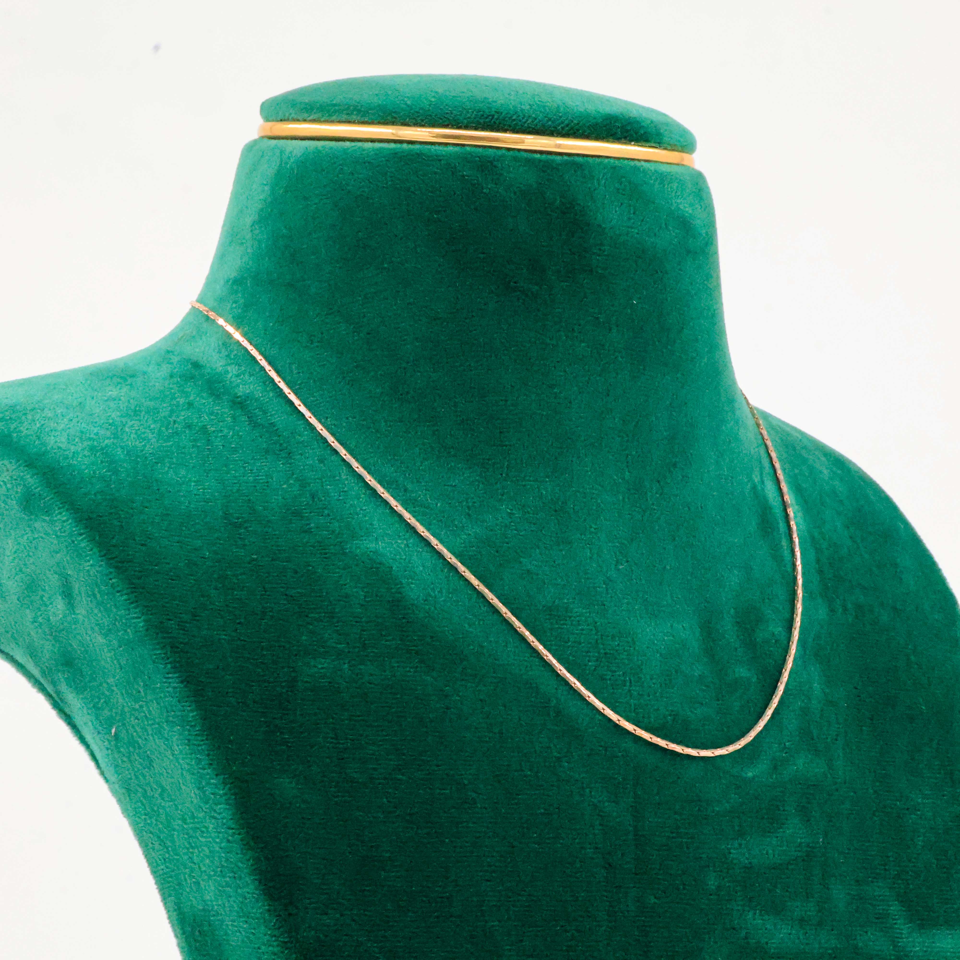 Gold Polish Plain Chain