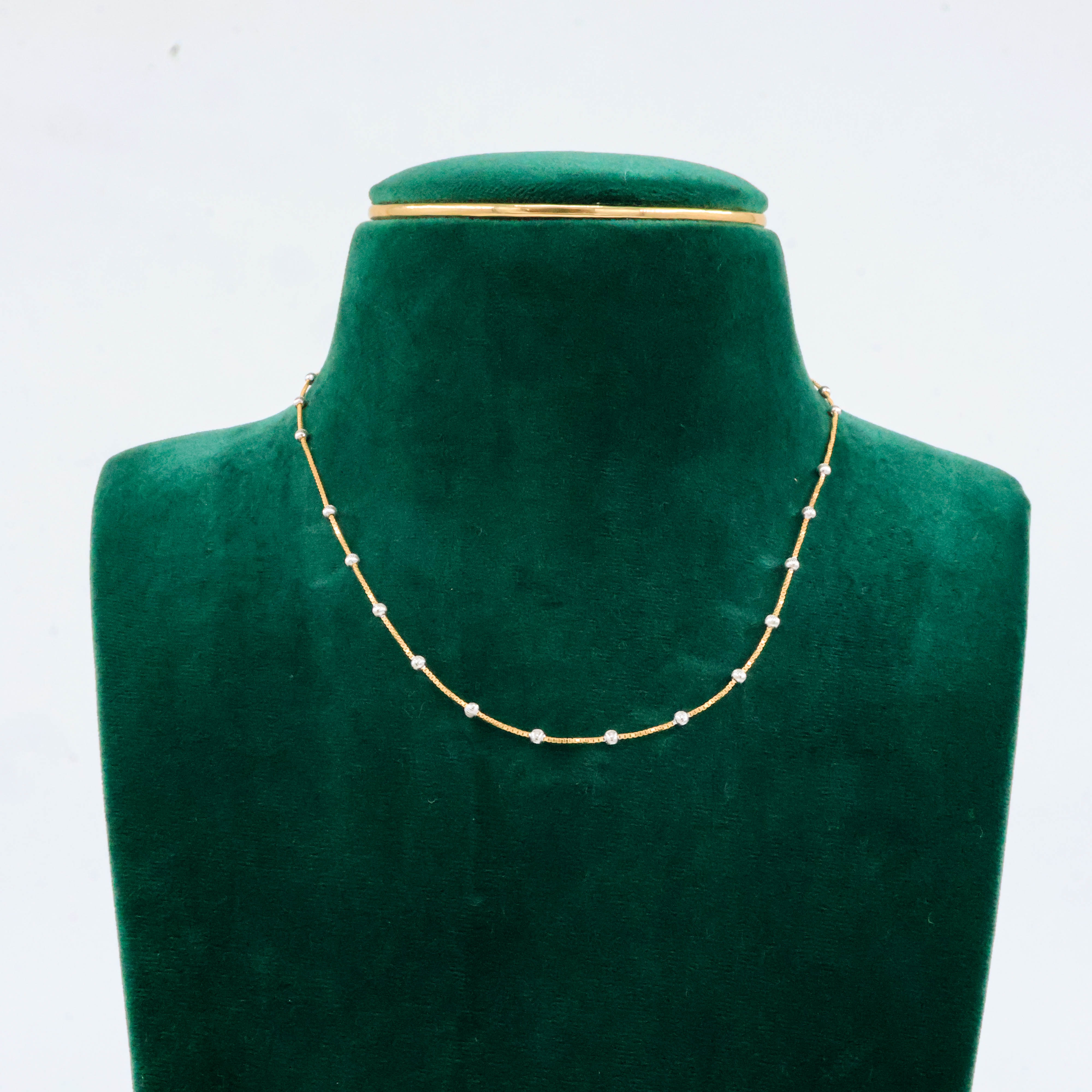 Beaded Link Chain
