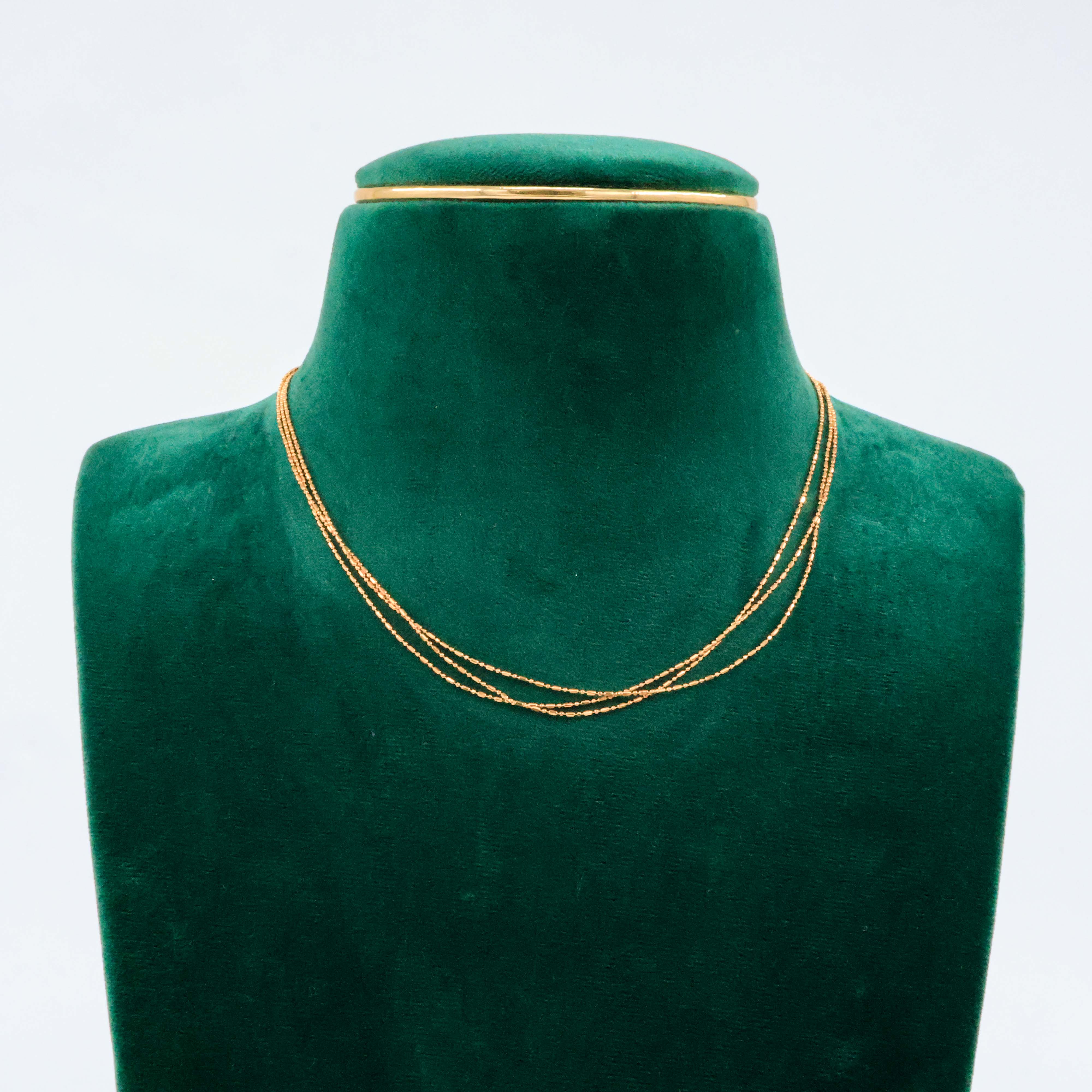 Layered Gold Chain Gold