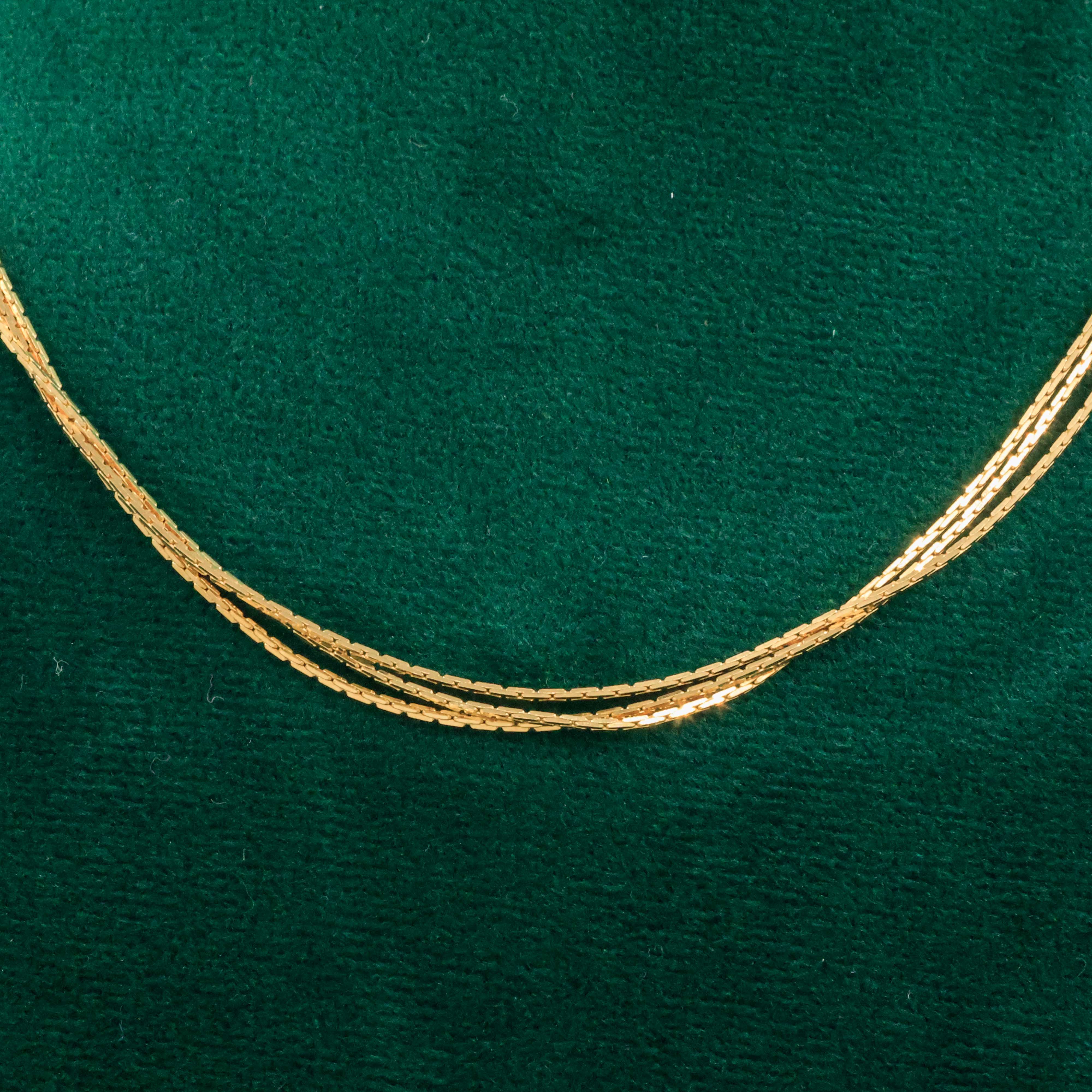 Raag Silver Jewellery Basheerbagh - Double Strand Chain