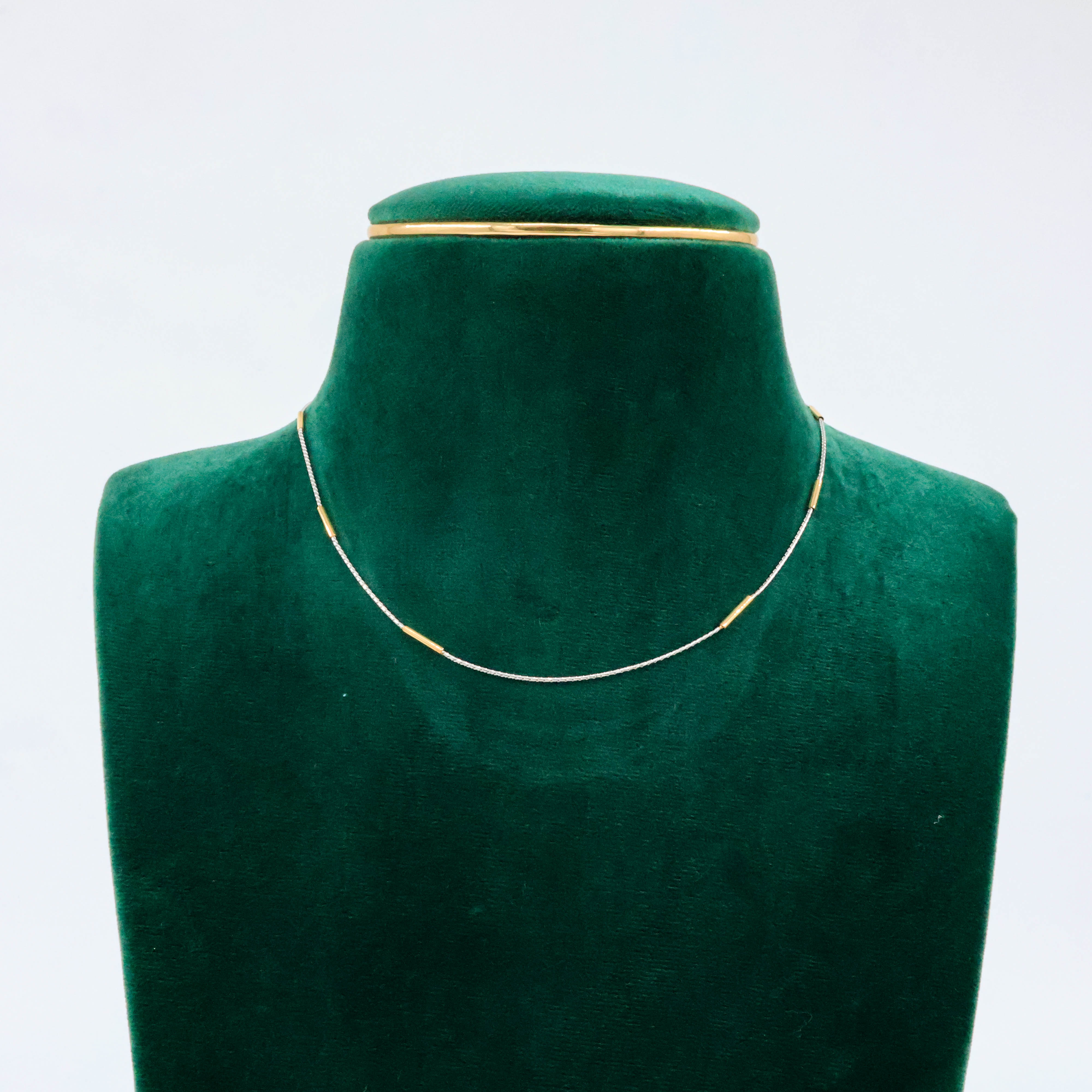 Two-tone Bar Chain